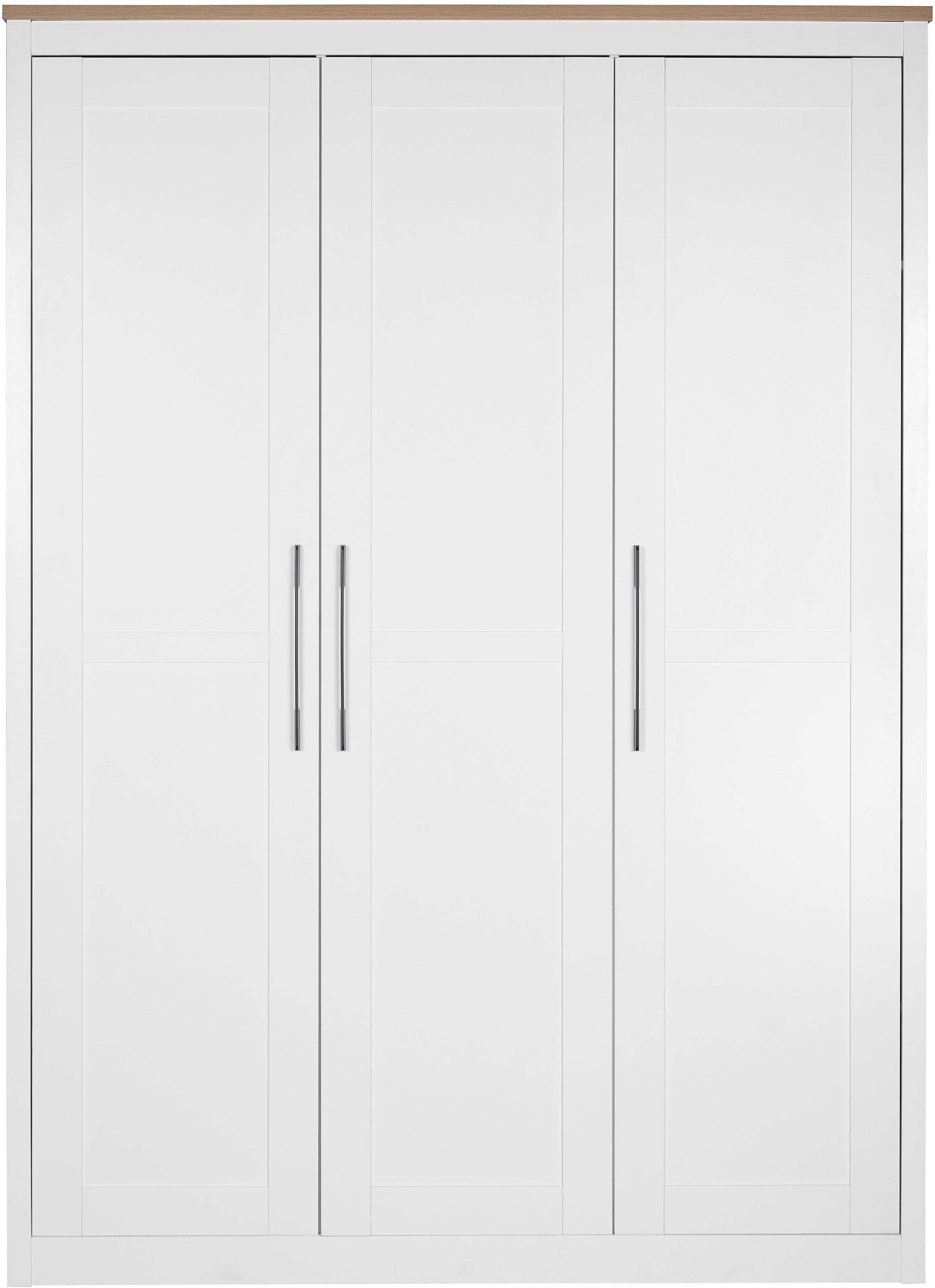 OTTO home Kleiderschrank »Büsum Schlafzimmer Schrank Otto´s Choice« stabile robuste Bauweise mit optimaler Aufteilung,  Schlafzimmerschrank Landhaus Design Garderobe Schrank Bestseller