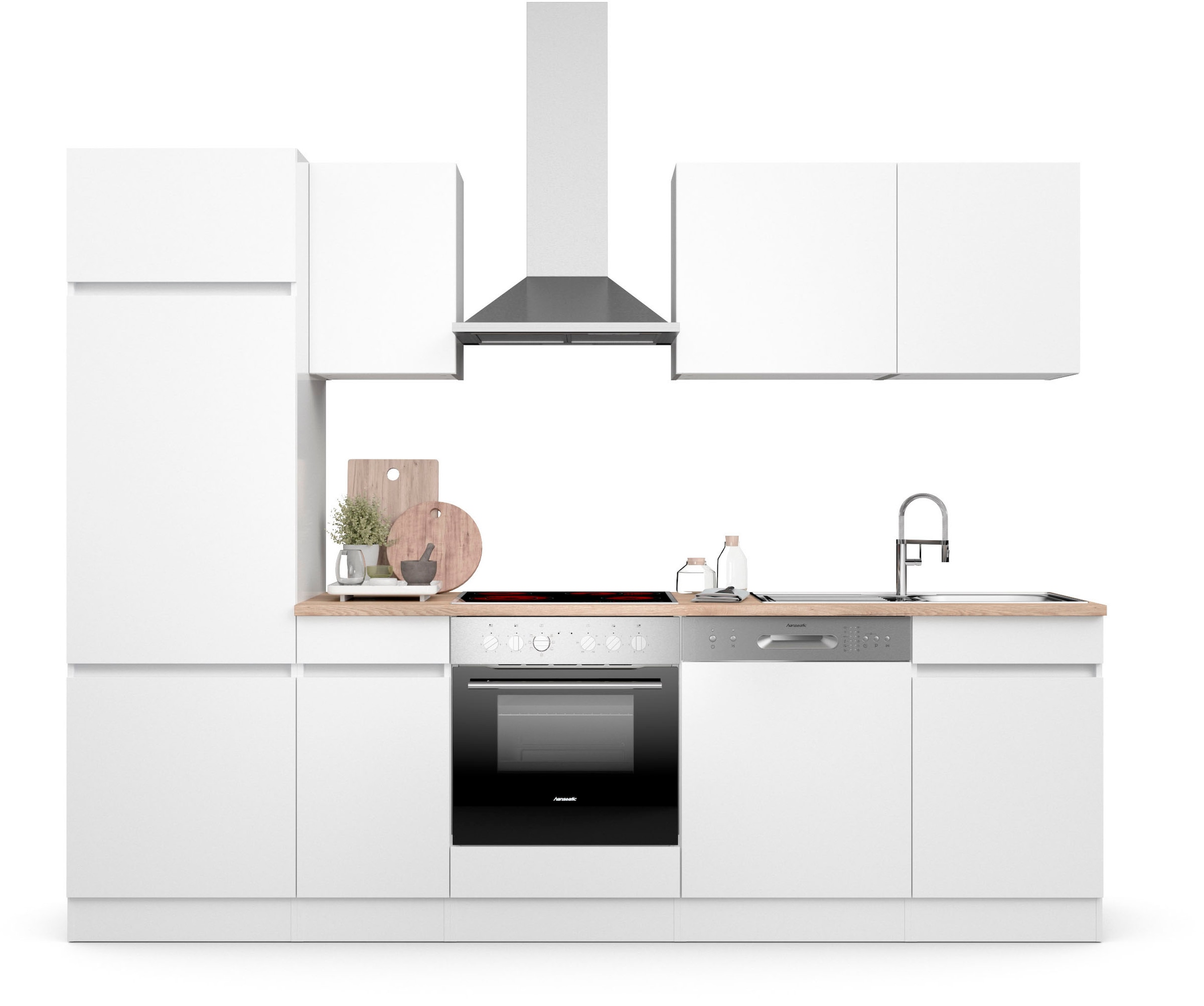 OPTIFIT Küche »Safeli«, Breite 270 cm, wahlweise mit oder ohne Hanseatic-E-Geräte