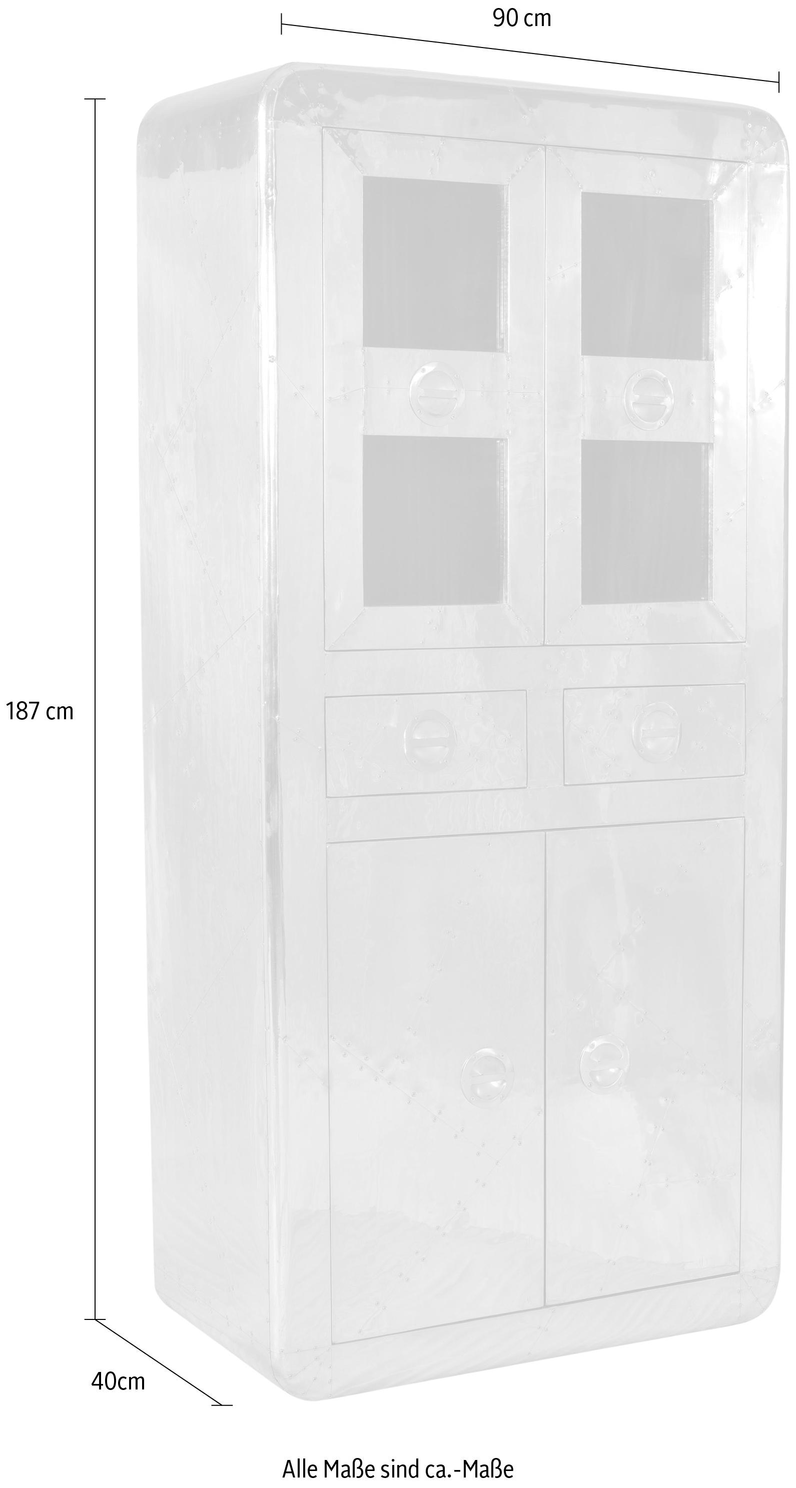 SIT Vitrine »AIRMAN« in moderner Flugzeugoptik