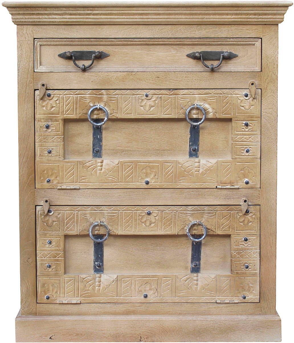 SIT Schuhschrank »Daipur« geschnitzte Verzierungen