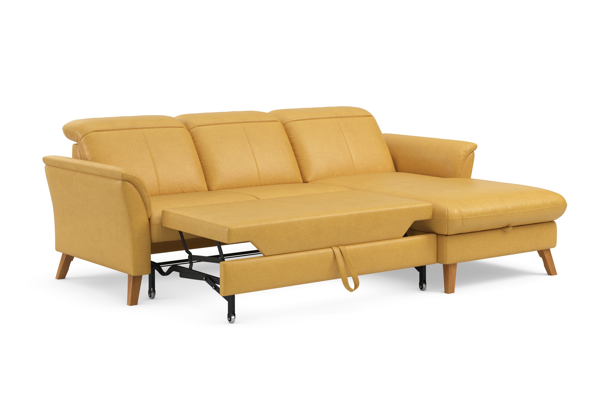 sit&more Ecksofa »Romero L-Form«, wahlweise mit oder ohne Relax-Funktion, Bettfunktion, Bettkasten