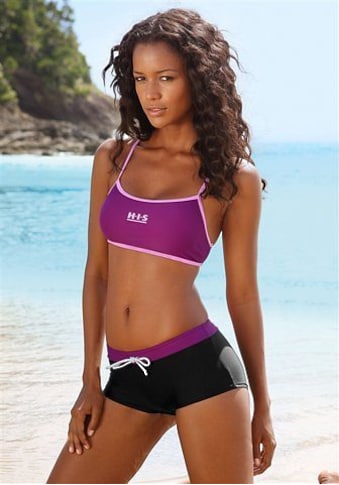 H.I.S Bustier-Bikini, mit Kontrastdetails kaufen