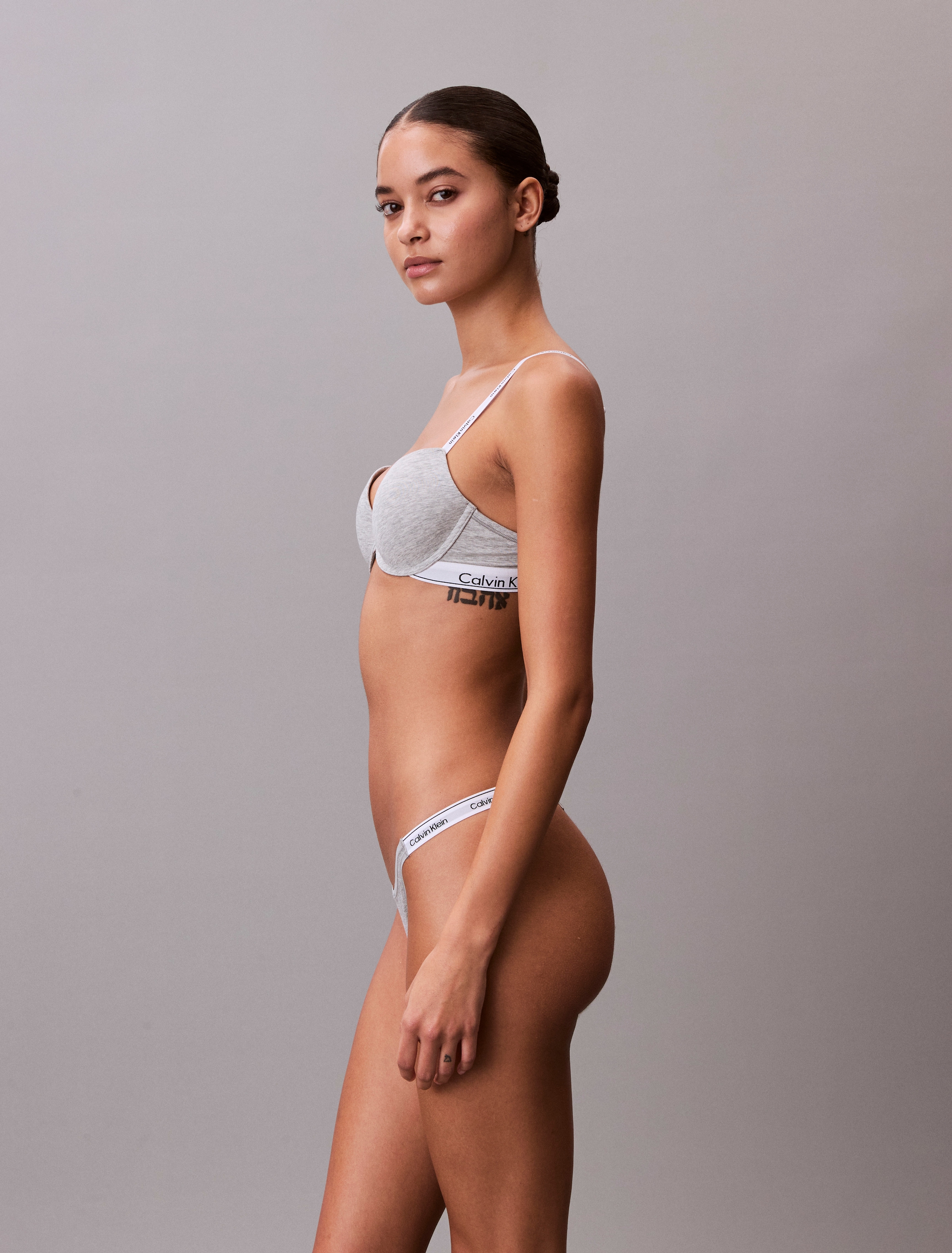 Calvin Klein Underwear Bügel-BH »LIGHTLY LINED DEMI« mit Logoschriftzug am Träger