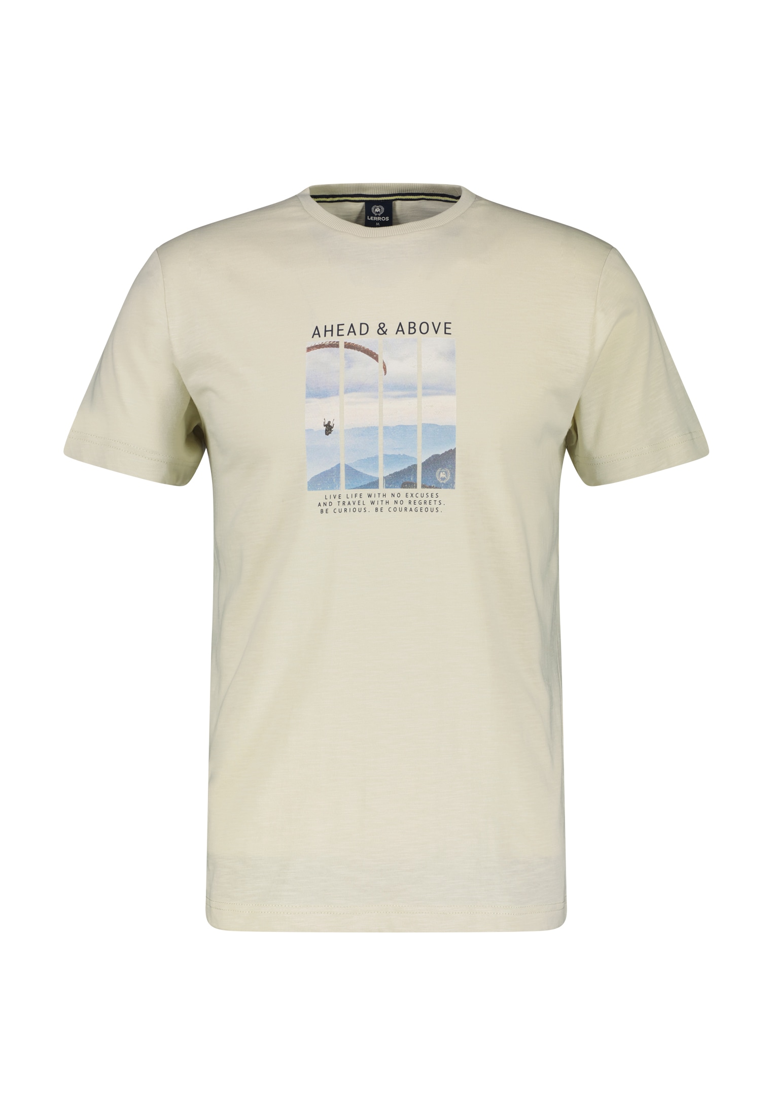 LERROS T-Shirt »LERROS T-Shirt mit Brustprint«