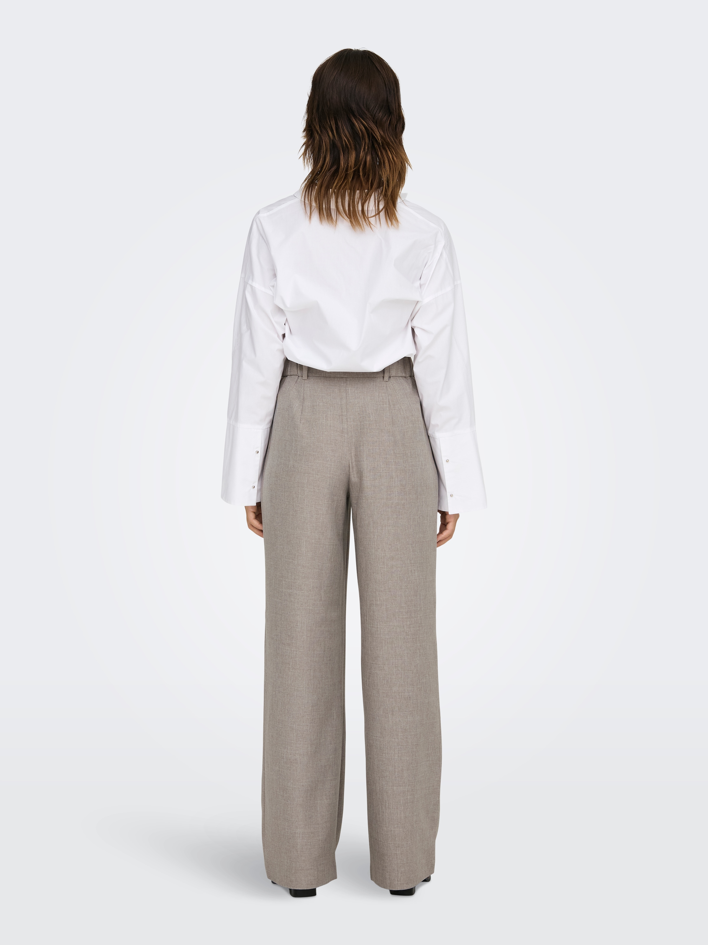 ONLY Anzughose »ONLLINDA HW STR MEL PANTS TLR NOOS«