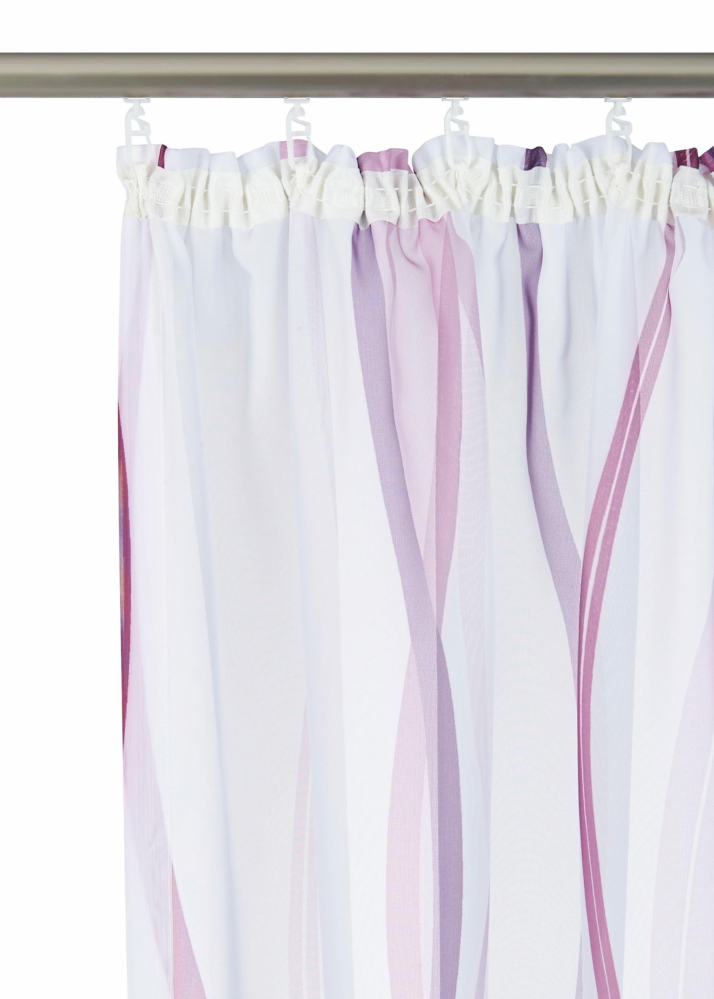 %Sale »Dimona«, 2er-Set, (2 jetzt Gardine im Polyester, Wellen my Voile, home St.),