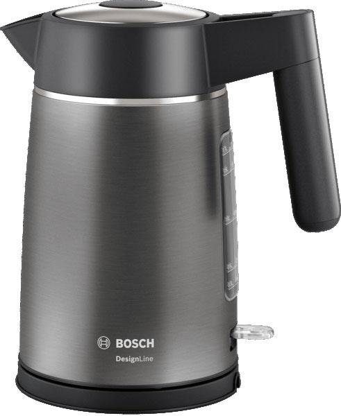 BOSCH Wasserkocher »TWK5P475 DesignLine« 1,7 l 2400 W grau Wasserkocher