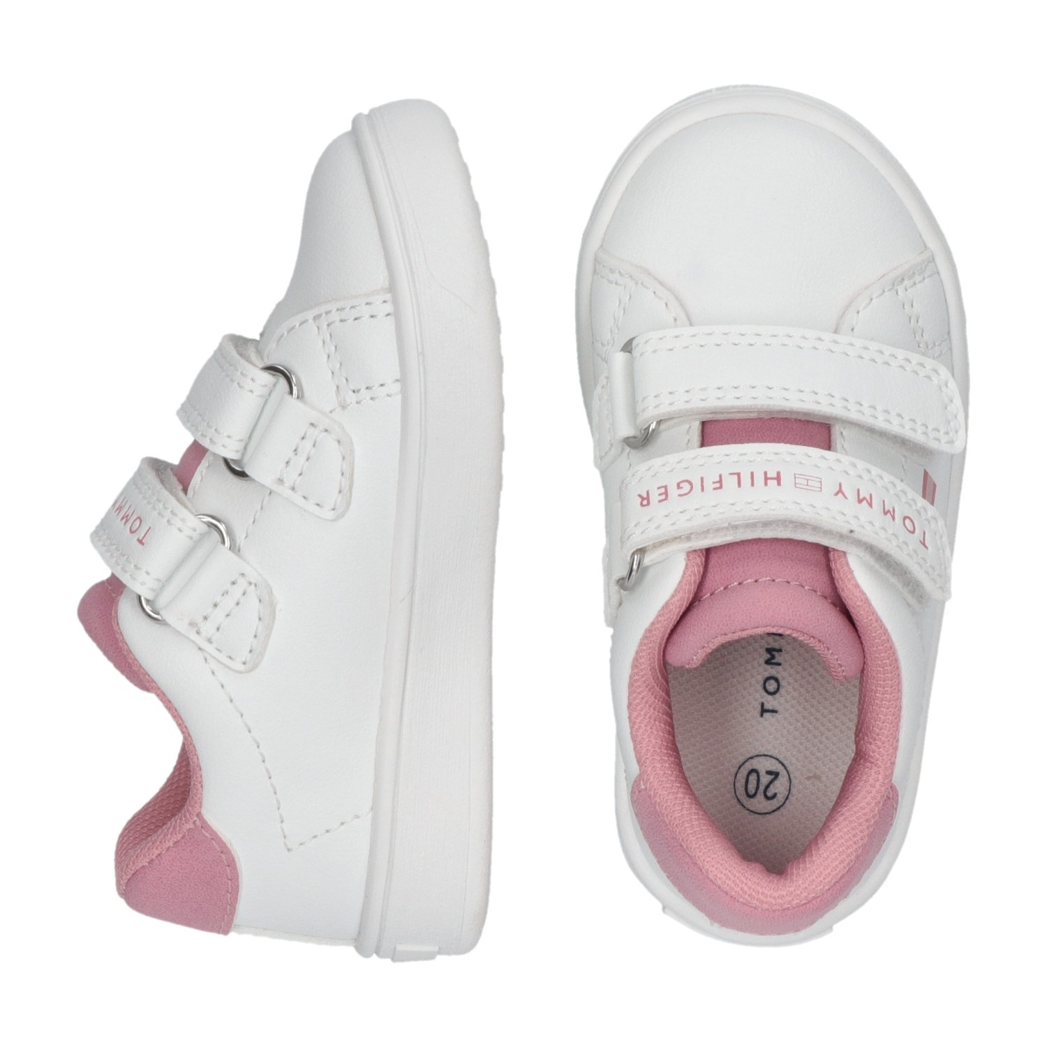 Tommy Hilfiger Sneaker, Klettschuh, Freizeitschuh mit Logoverzierung