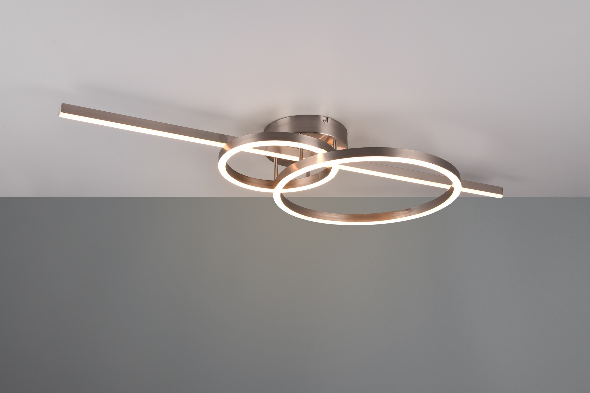 TRIO Leuchten LED Deckenleuchte »MONTILLA, Deckenlampe mit Fernbedienung Li günstig online kaufen