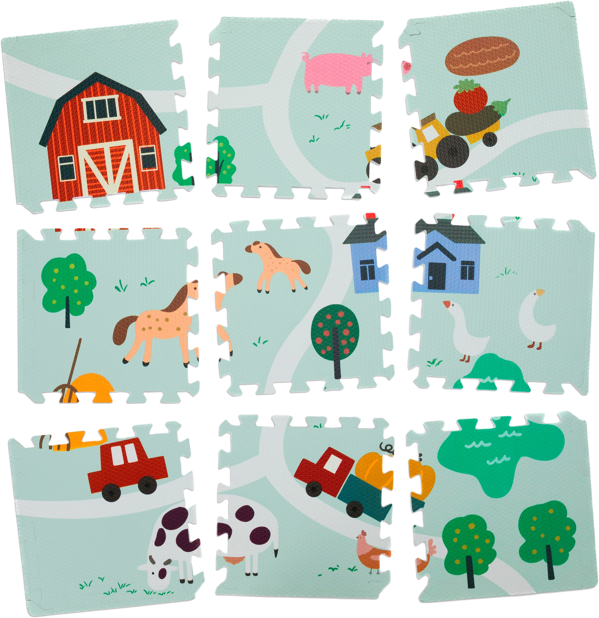 Fillikid Puzzle »Puzzlematte Bauernhof«