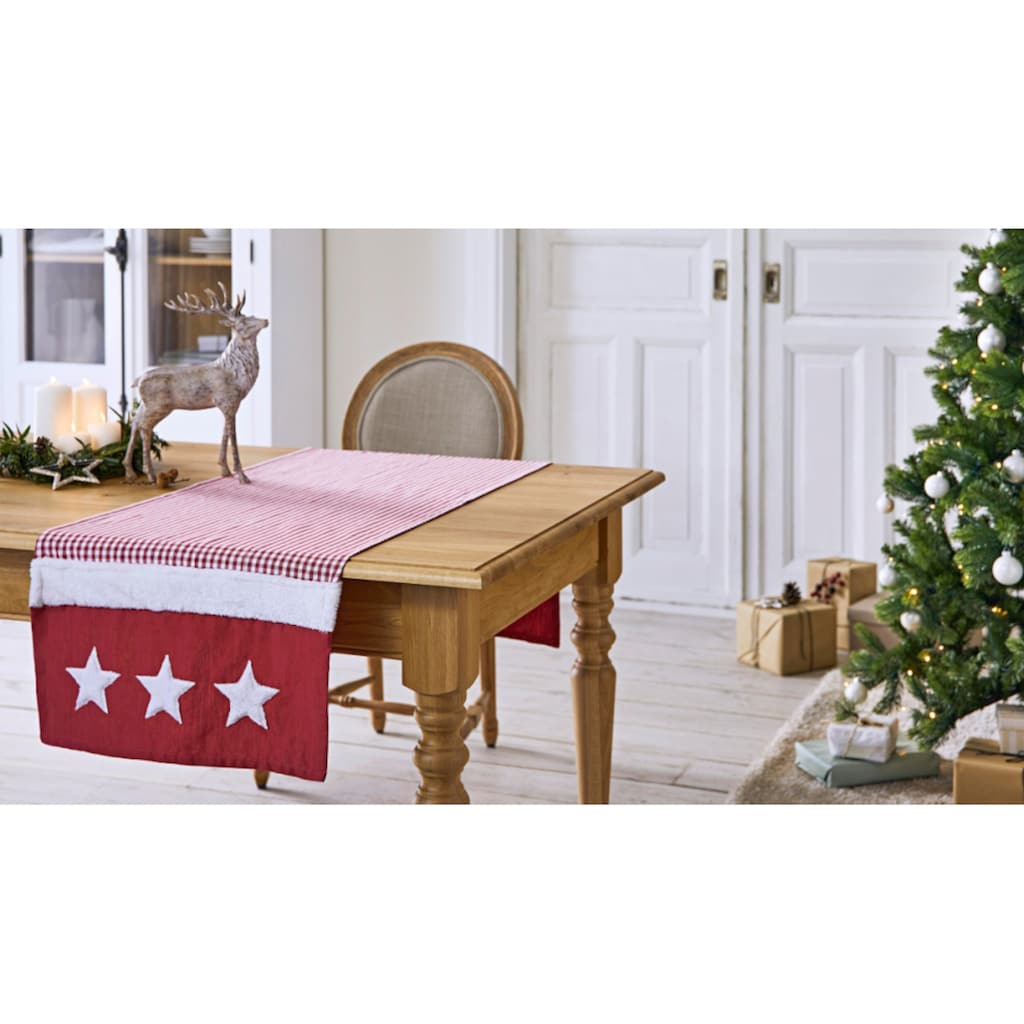 Schneider Tischläufer »Weihnachtsdeko rot, Weihnachten«