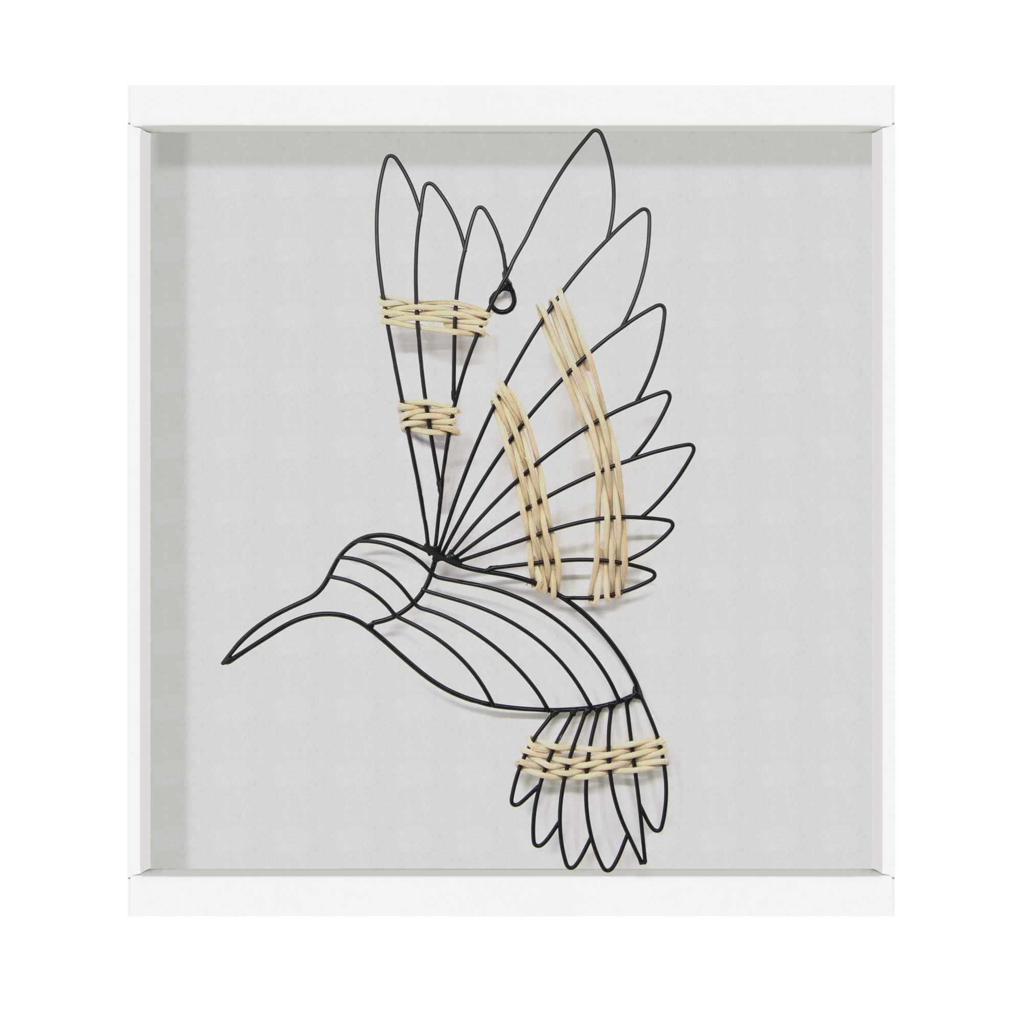 Art for the home Wandbild »Vogel«, (1 St.), Luxus Metal Art Wanddeko