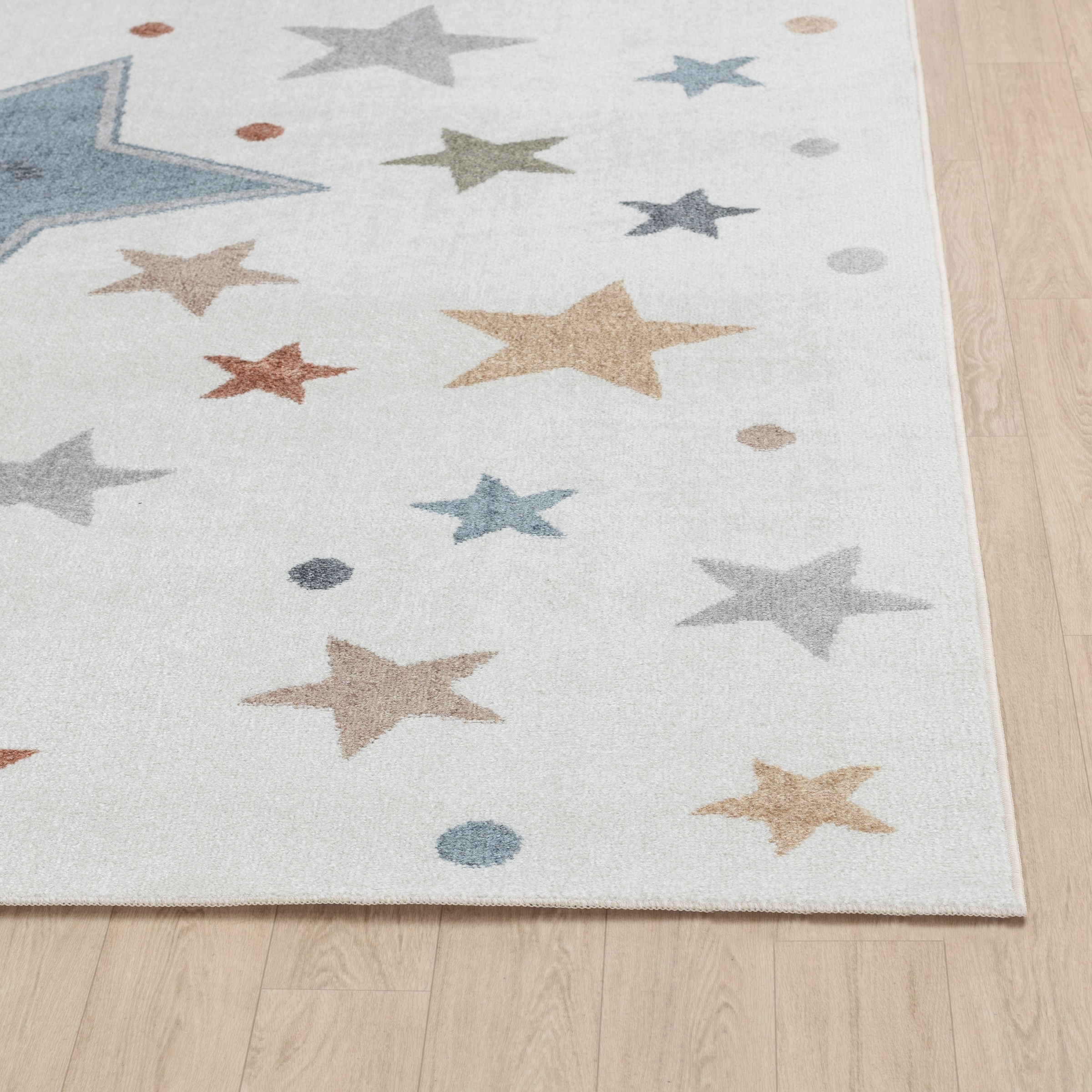 Livabliss Kinderteppich »BEED«, rechteckig, 6 mm Höhe, Kids, Sterne