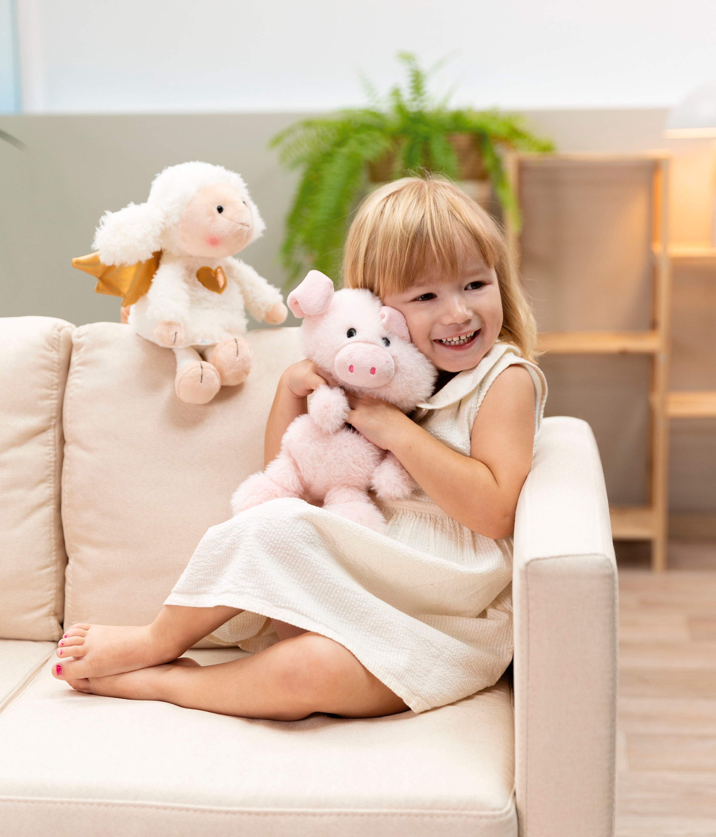 Nici Kuscheltier »Dein Schutzengel, Schwein La La Piggie 28 cm«