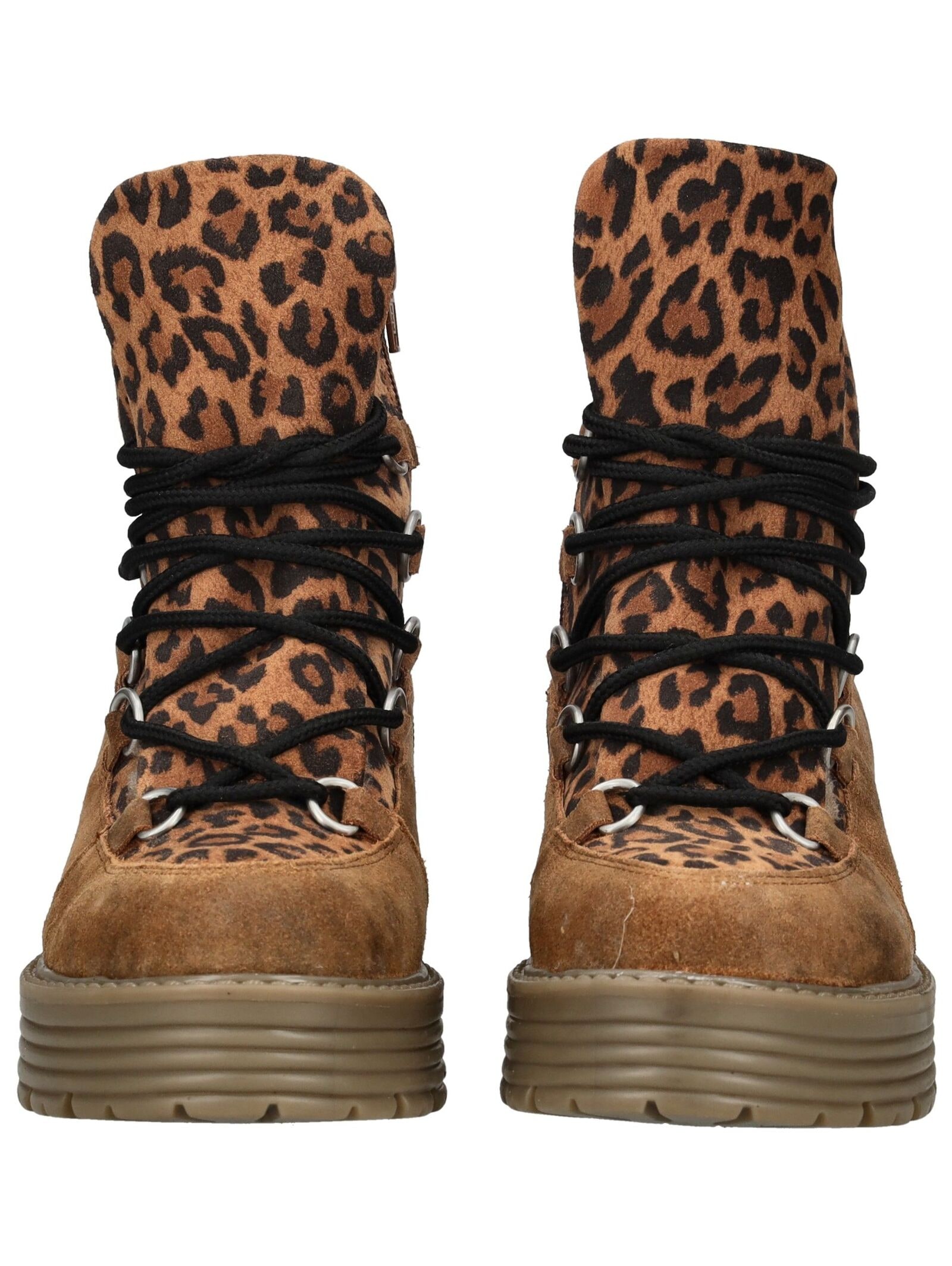 Lazamani Schnürstiefelette »Lazamani Stiefelette Veloursleder/Textil«