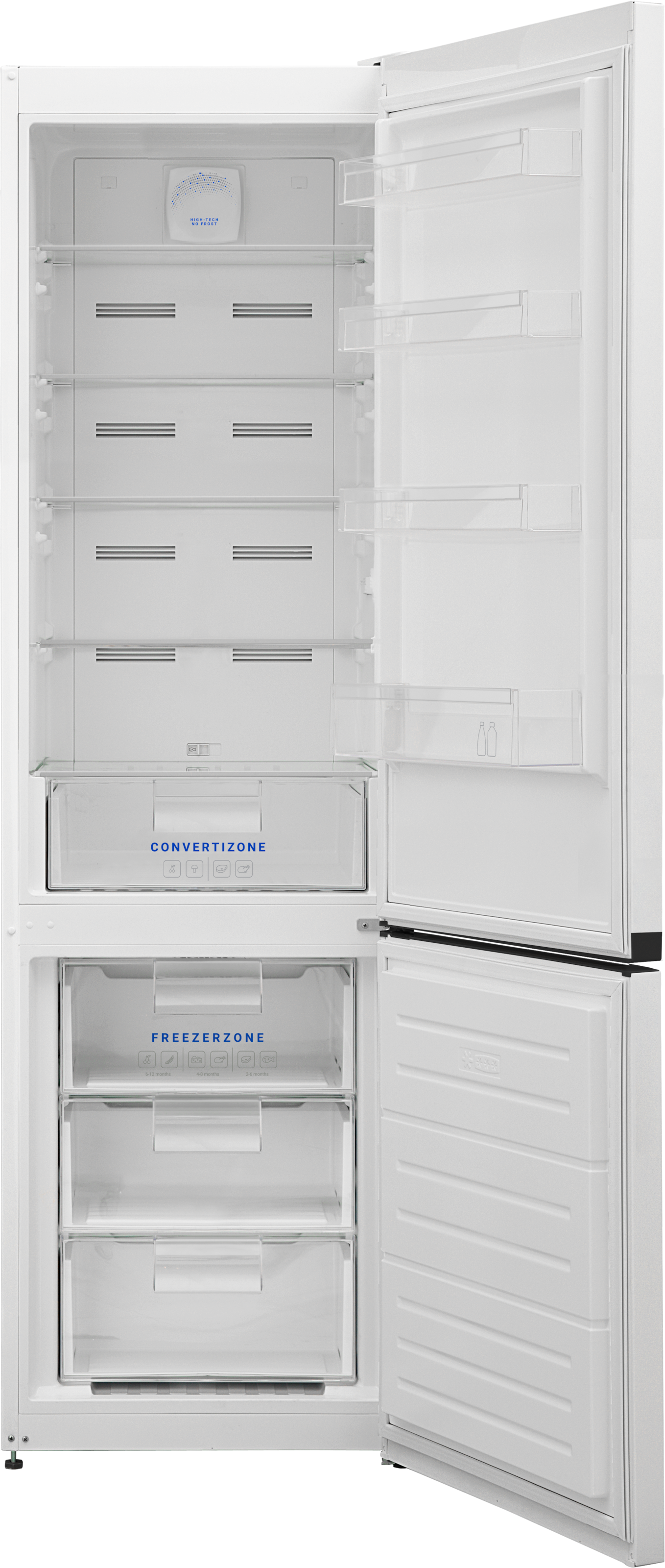 Daewoo Kühl-/Gefrierkombination »CKM0389CWRA0-EU« 201 cm hoch 59,5 cm breit