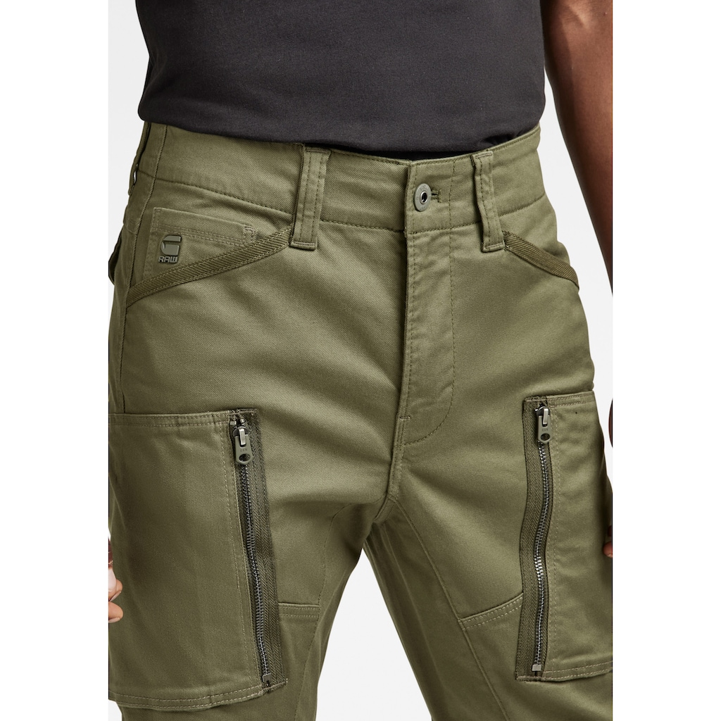 G-Star RAW Cargohose »Zip Pocket 3D Skinny Cargohose«, verdeckter Reißverschluss - 3D-Effekt