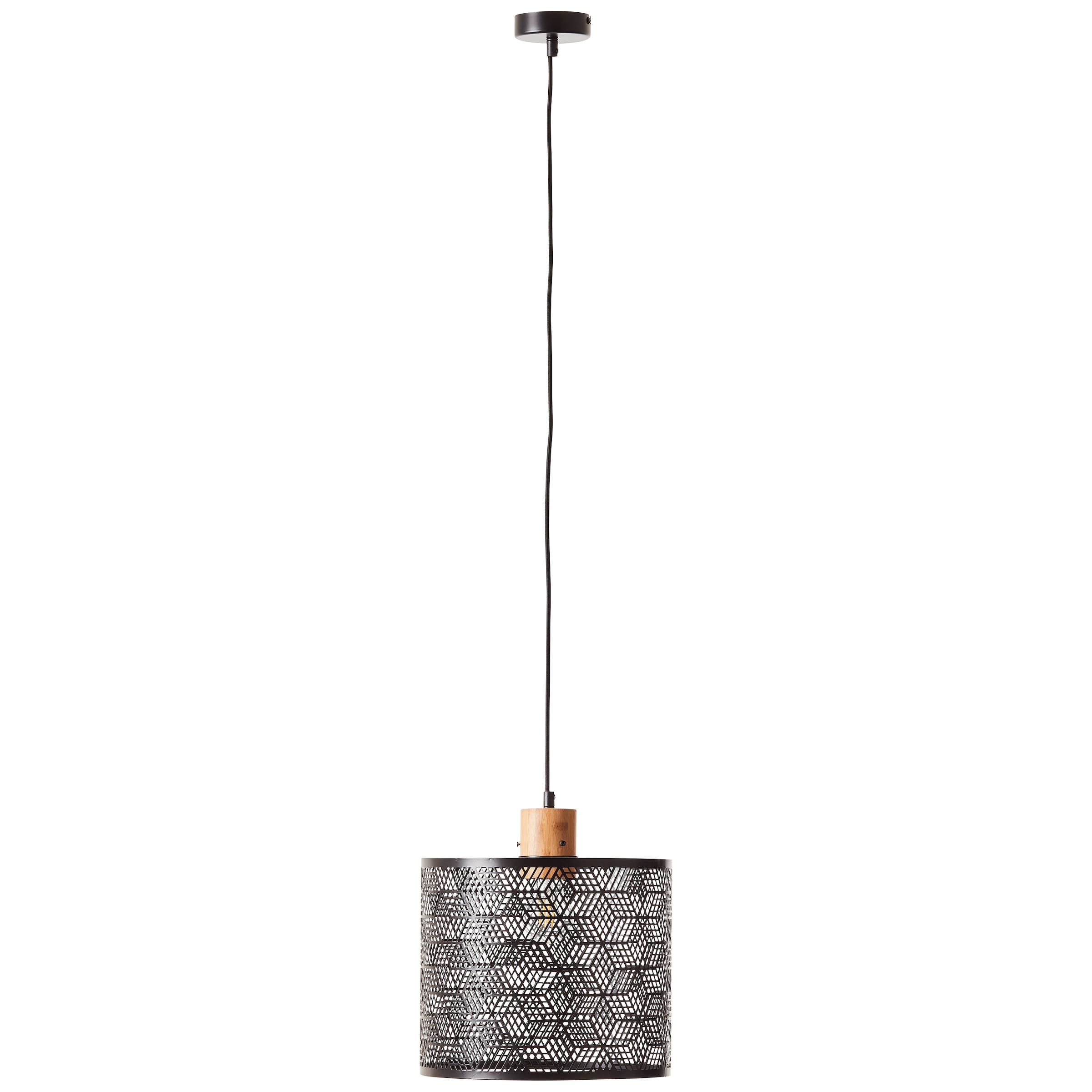 Brilliant Pendelleuchte »Santy«, 1 flammig, Leuchtmittel E27   ohne Leuchtm günstig online kaufen