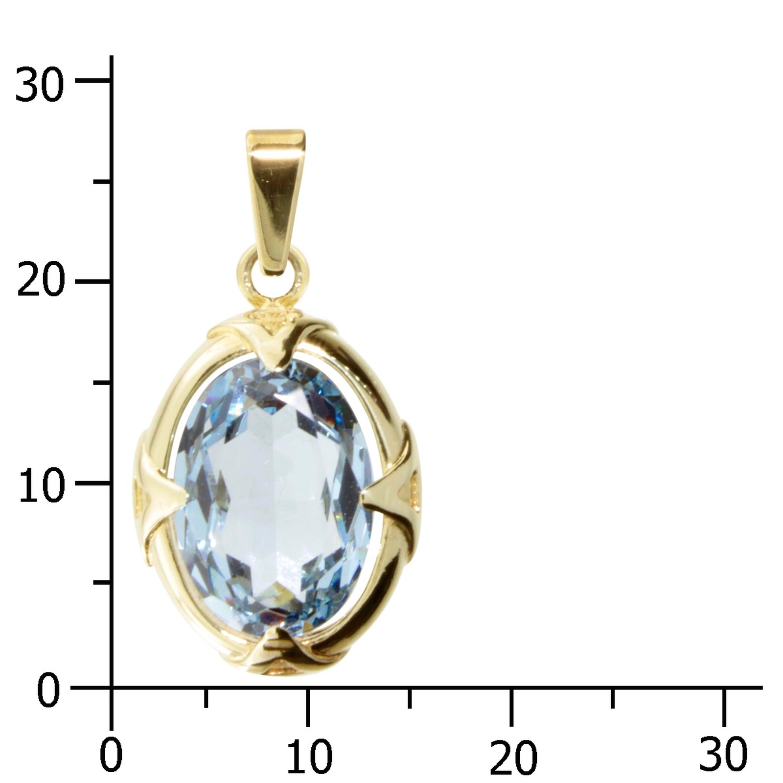 OSTSEE-SCHMUCK Kettenanhänger »Ostsee-Schmuck Anhänger Winola 14x10 Anhänger Winola 14x10« (1 Stk. tlg.)