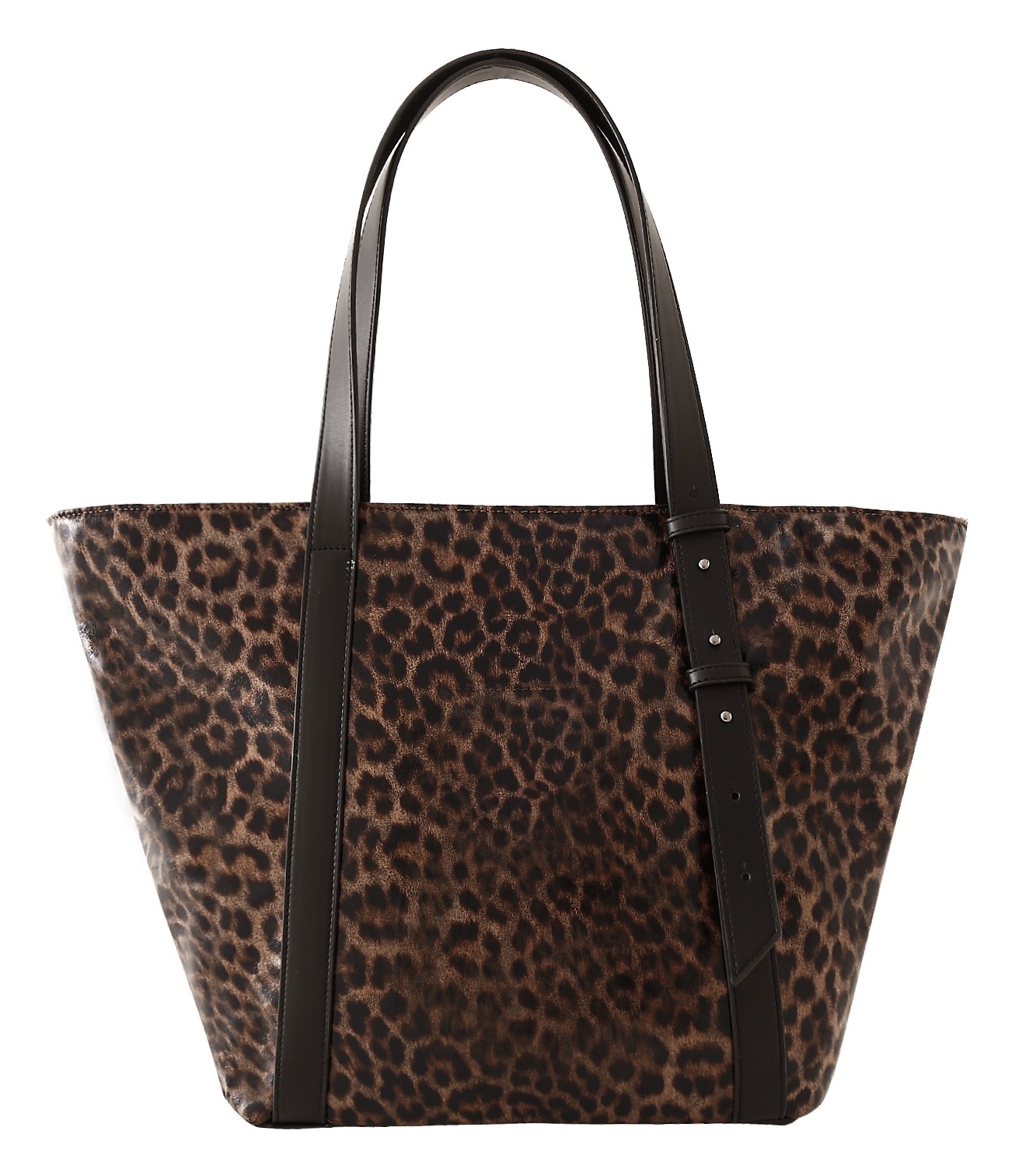MARCO TOZZI Henkeltasche, Damen Umhängetasche, Schultertasche im angesagten Leo-Look
