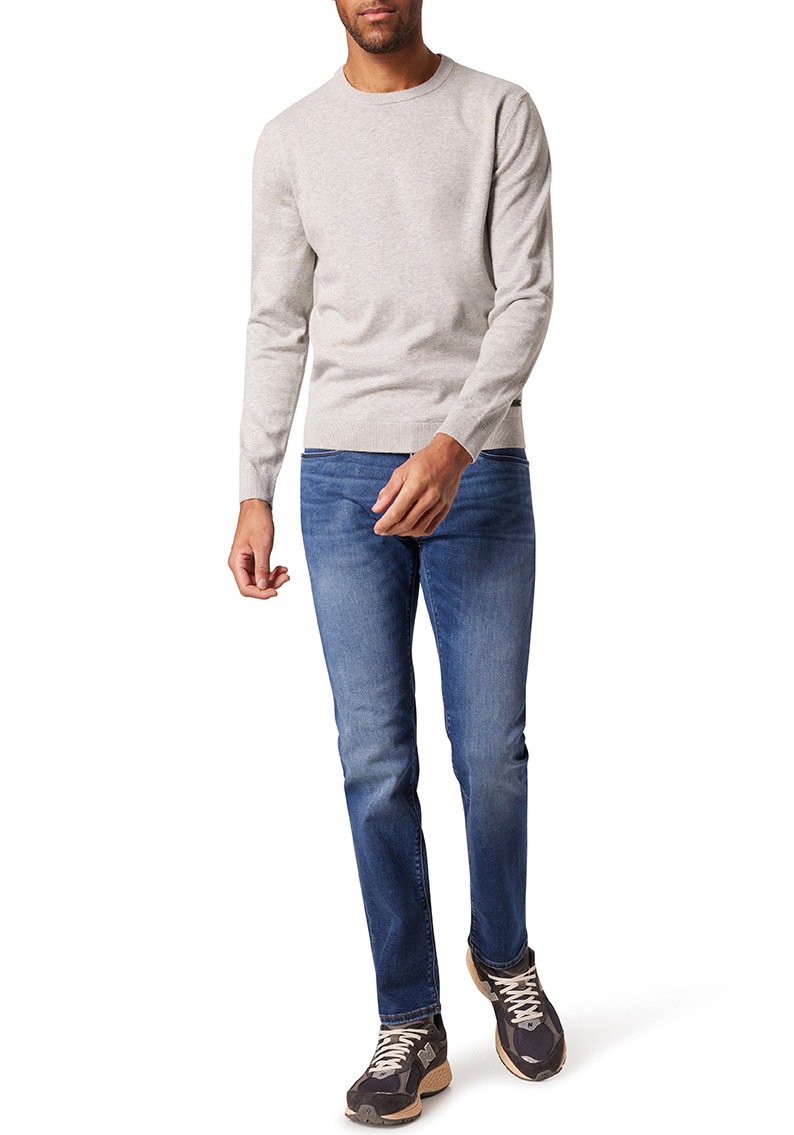 Pierre Cardin Rundhalspullover »Strick RH«, mit Rippbündchen