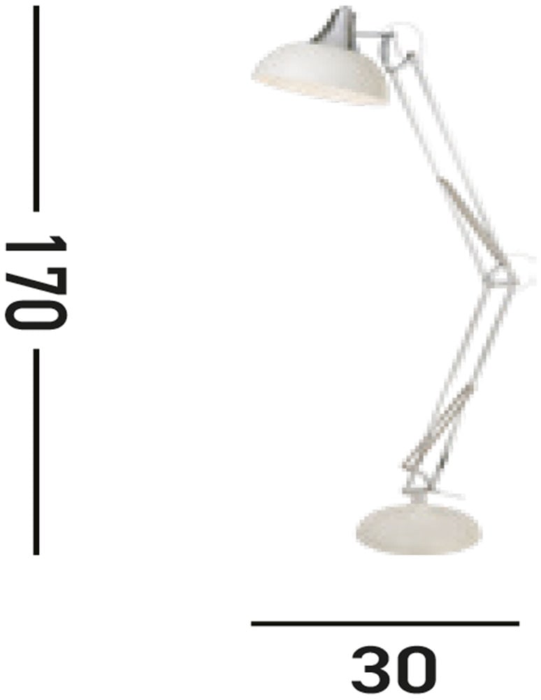 Searchlight Stehlampe »Goliath Task Floor Lamp« E27 1 Stk.
