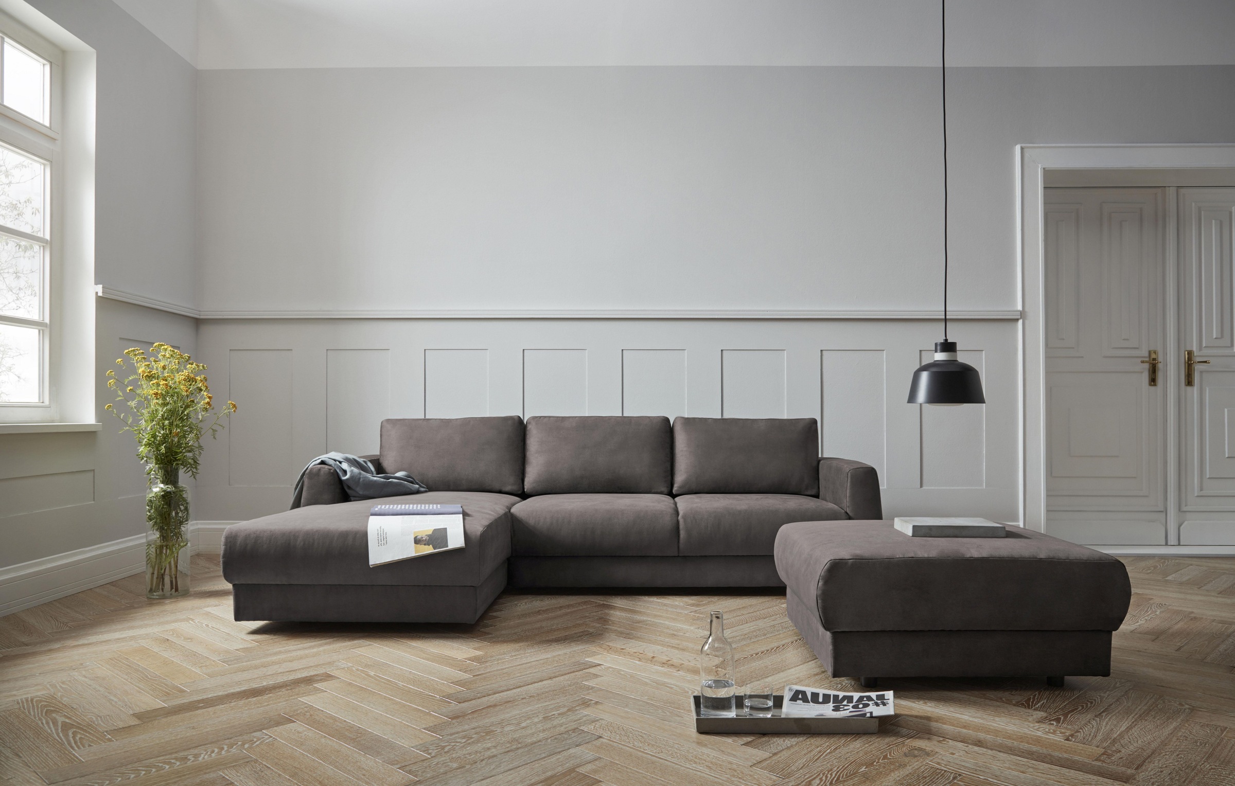 andas Ecksofa »Hobro L-Form«, in 3 Bezugsqualitäten in vielen Farben, Design by Morten Georgsen