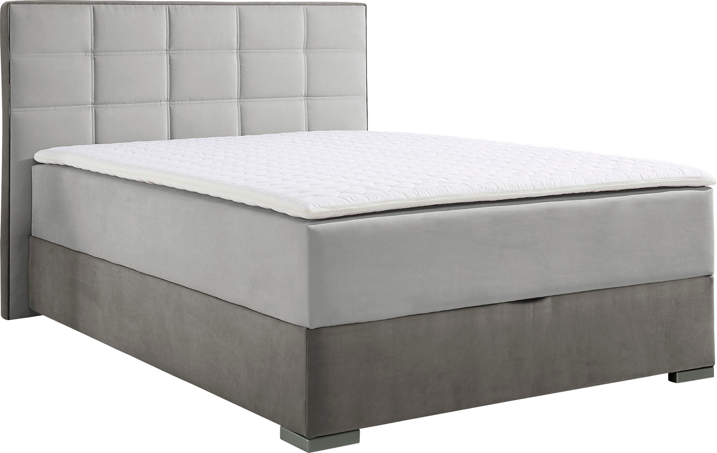 Maintal Boxspringbett mit Bettkasten und Topper günstig online kaufen