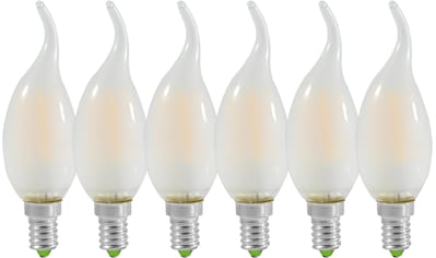 näve LED-Leuchtmittel »Windstoß«, E14, 6 St., Warmweiß kaufen