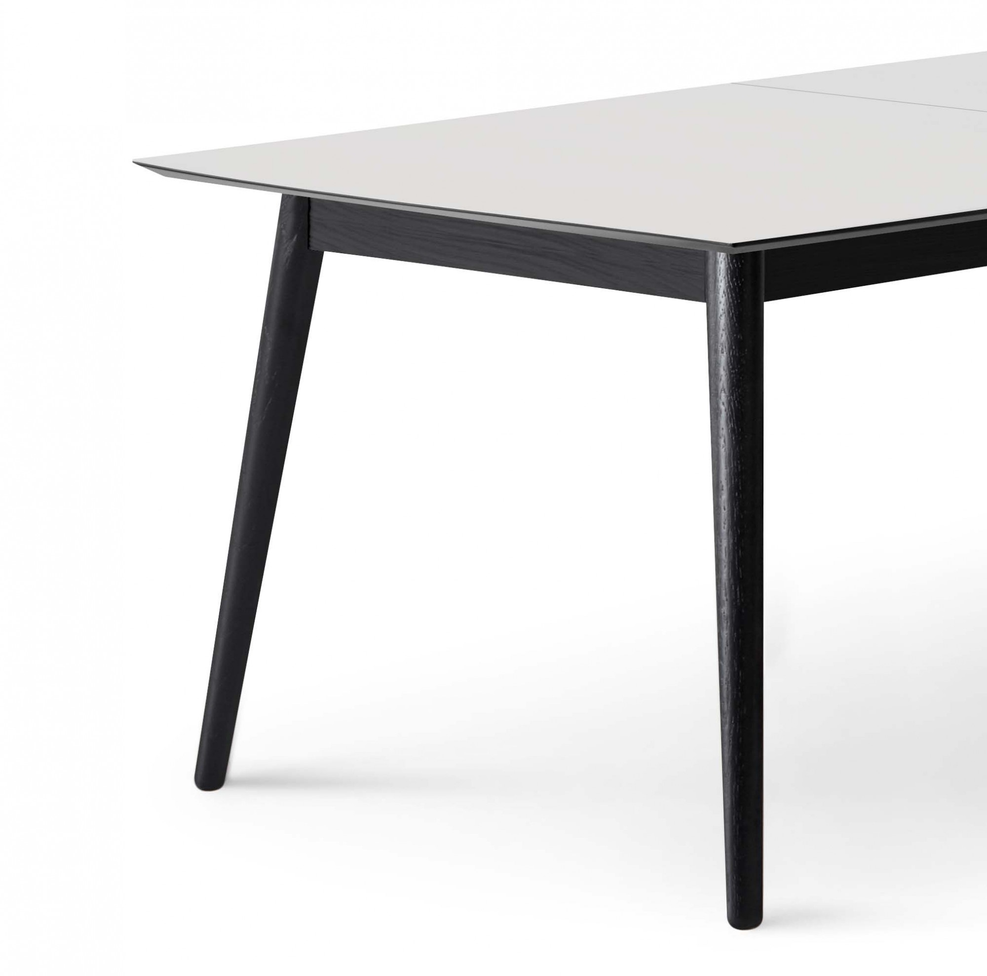 Hammel Furniture Esstisch »Meza by Hammel«, (1 St.), rechteckige Tischplatte MDF, Massivholzgestell, mit 2 Einlegeplatten