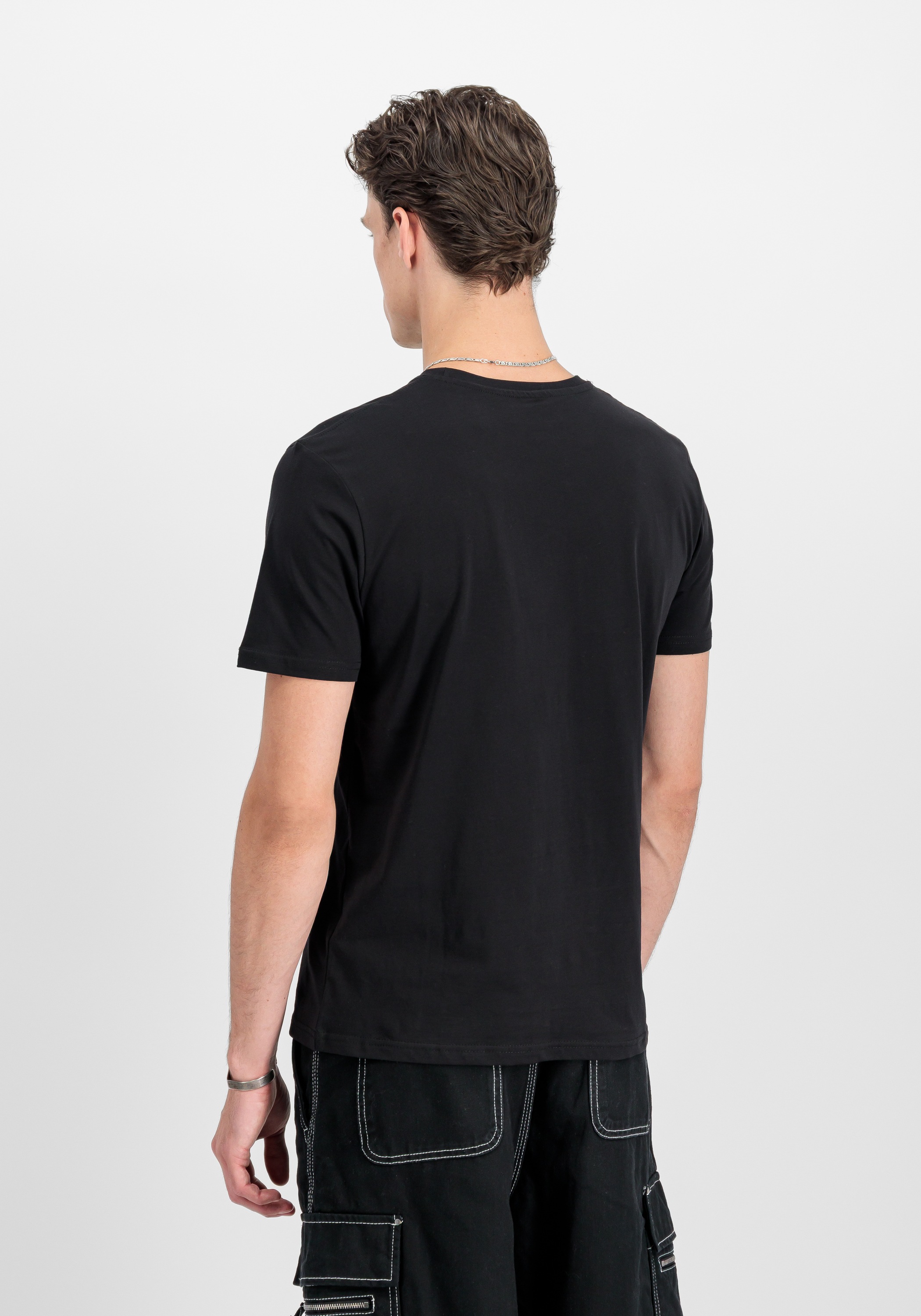 Alpha Industries T-Shirt »Alpha Industries Men - T-Shirts Basic T-Shirt SL«