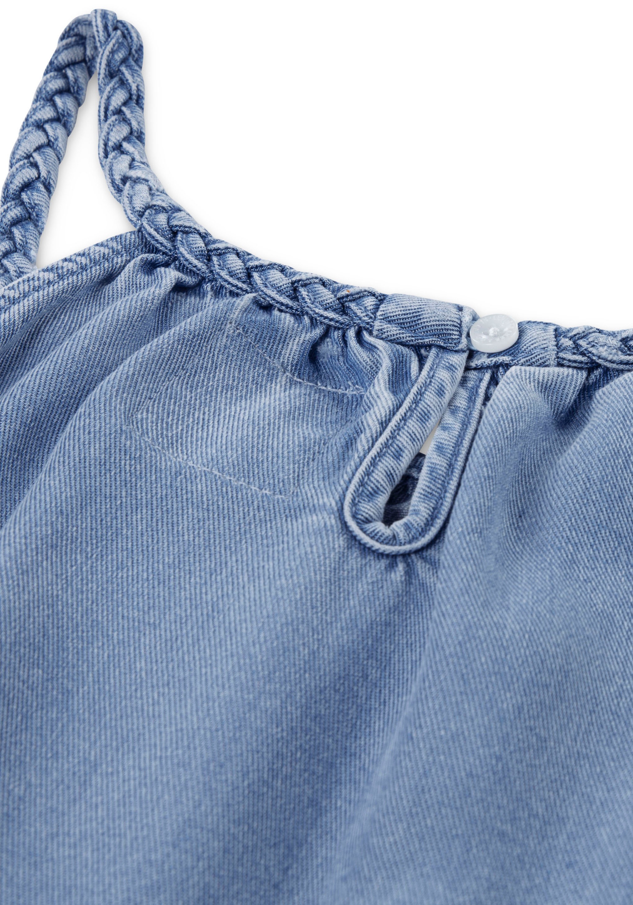 Levi's® Kids Neckholderkleid »LVG HALTER TIERED DRESS«, mit horizontalen Nähten