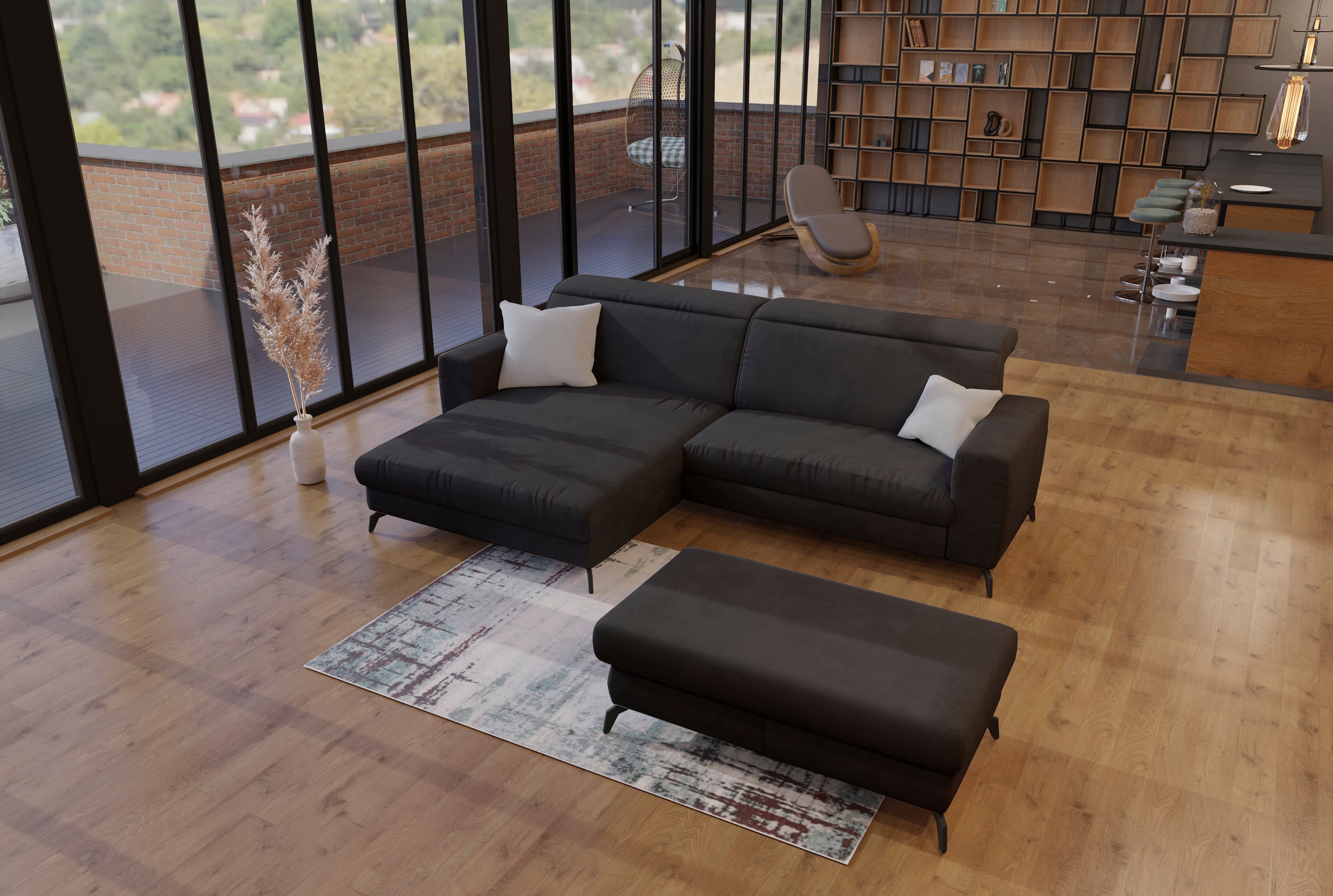 sit&more Ecksofa "Bolero L-Form" günstig online kaufen