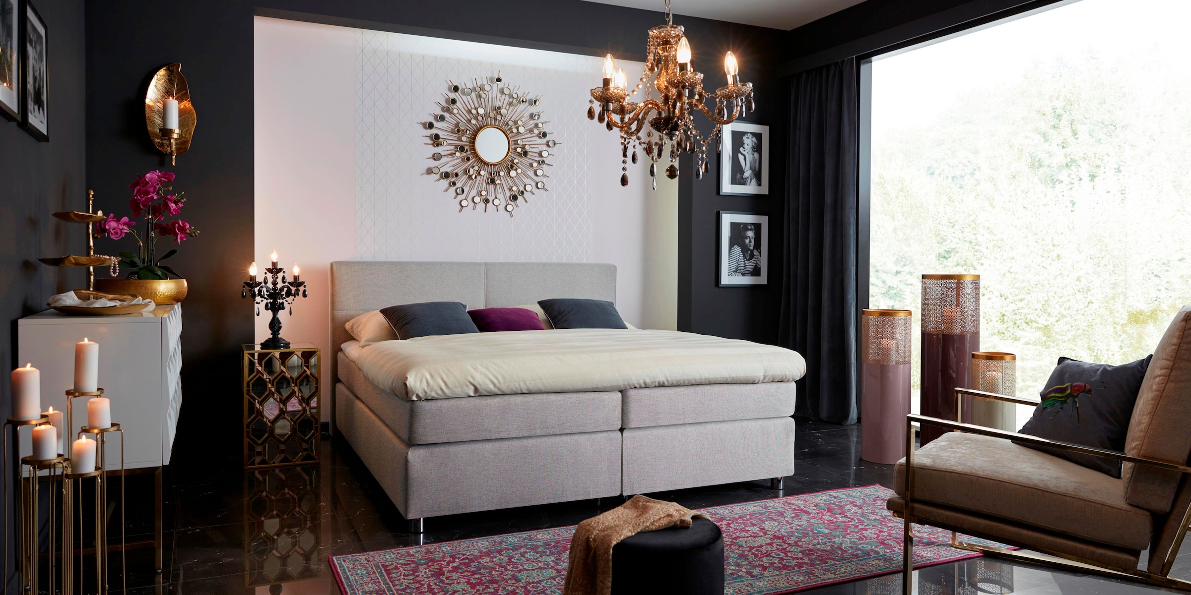 living walls Vliestapete »geometrische Tapete« geometrisch | grafisch Modern Tapete Geometrisch Metallic