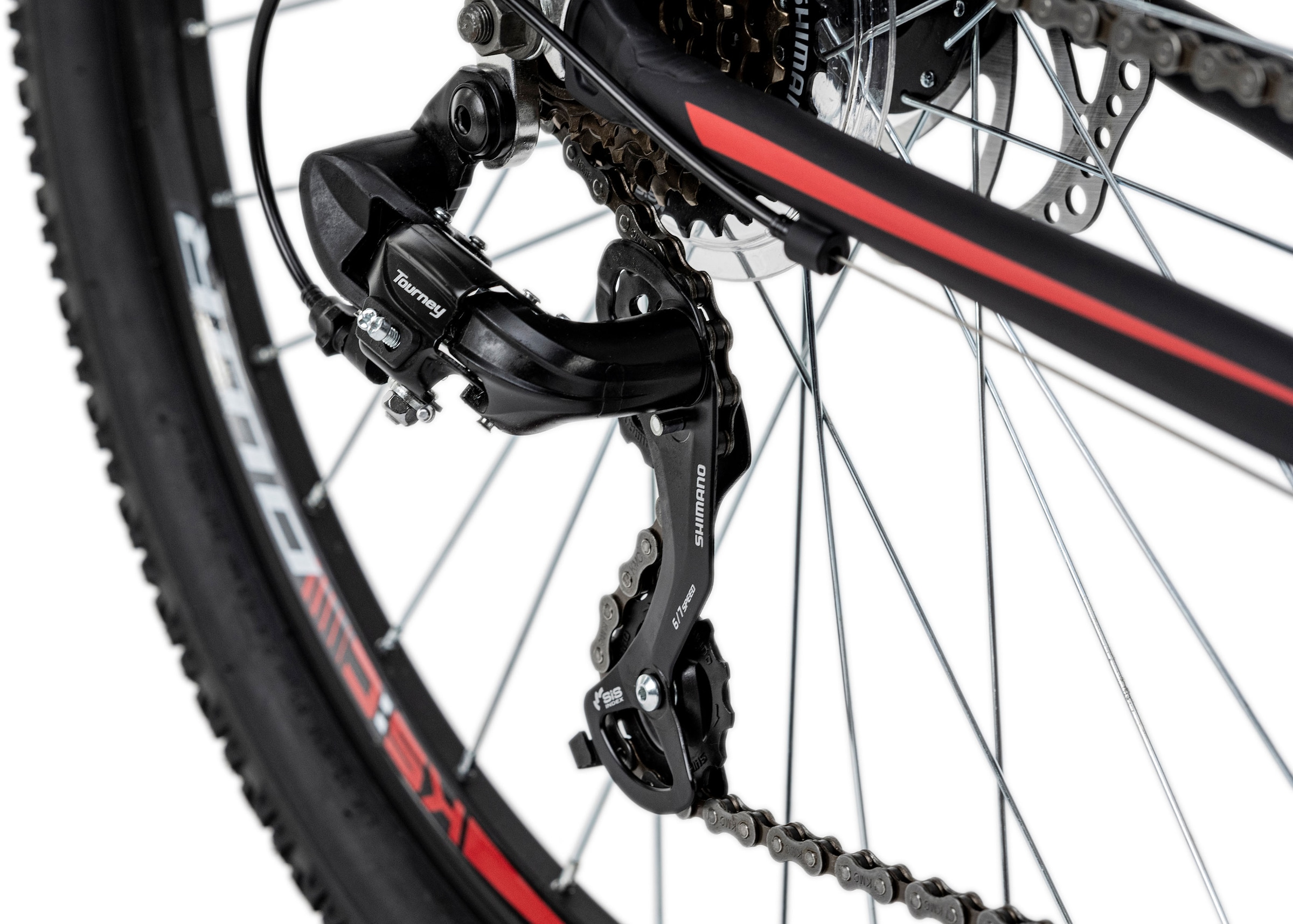 KS Cycling Mountainbike »Xceed«, 21 Gang, Shimano, Tourney Schaltwerk, Kettenschaltung, für Herren, Kettenschaltung