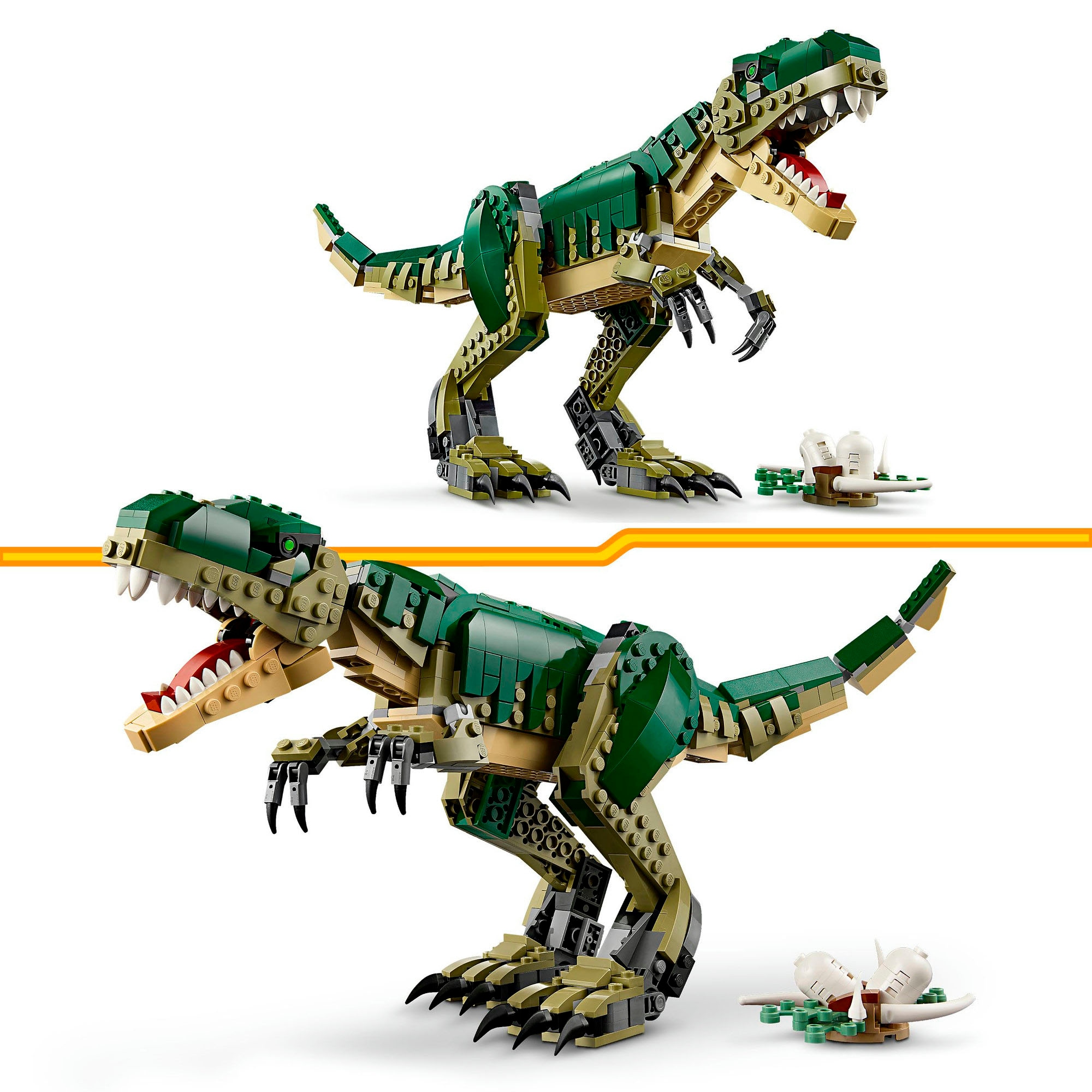 LEGO® Konstruktionsspielsteine »T.Rex (31151), LEGO Creator 3in1«, (626 St.), Made in Europe