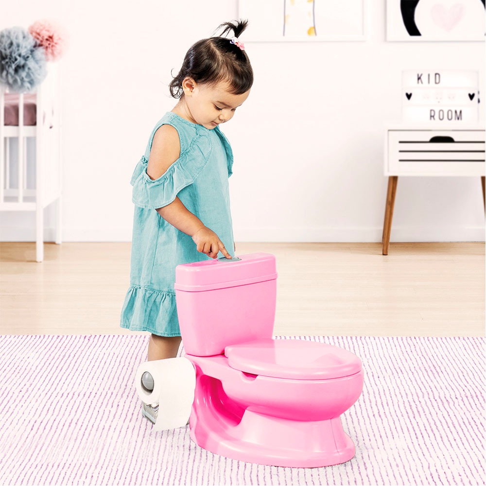 BabyGo Toilettentrainer »Baby Potty, pink«, pädagogoisches Töpfchen