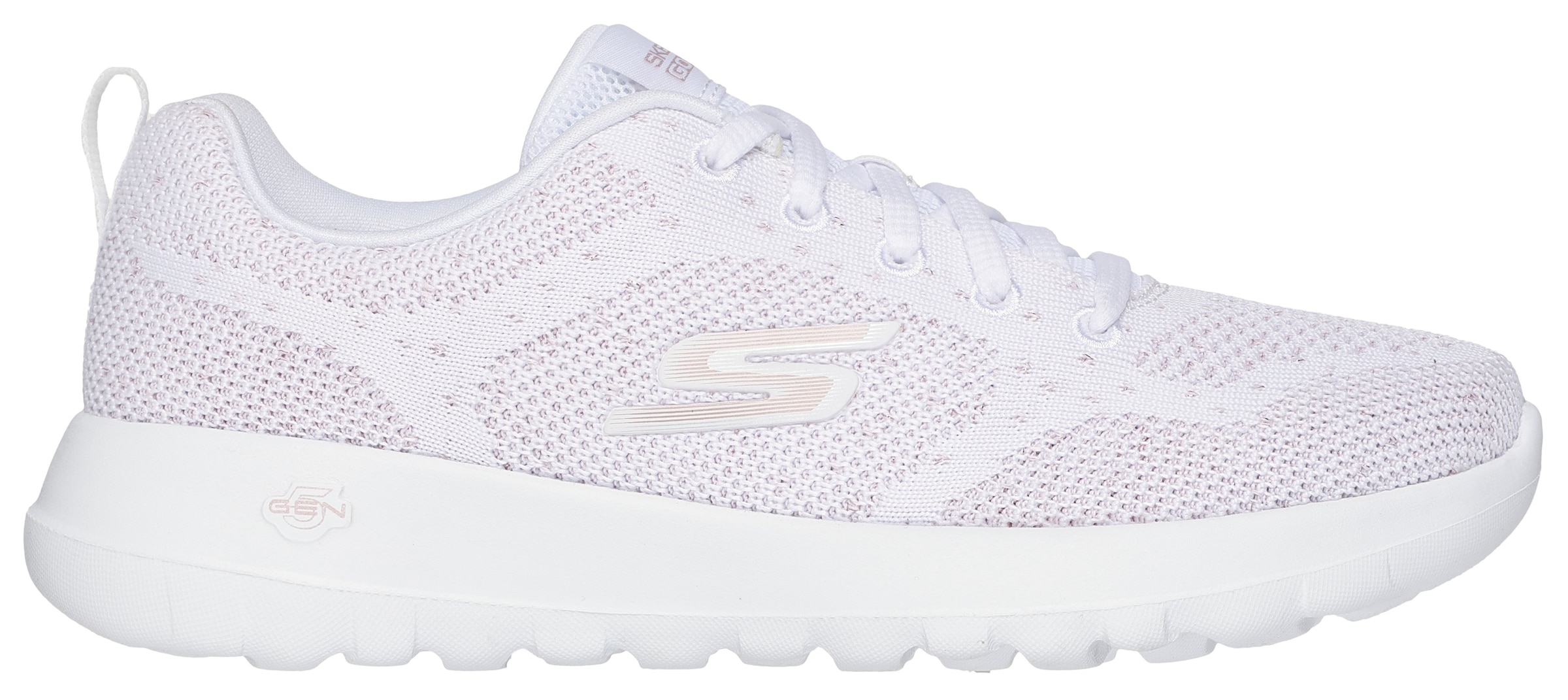 Skechers Sneaker »GO WALK JOY-VIOLET«, Trainingsschuh, Schnürschuh mit Goga Mat Technologie