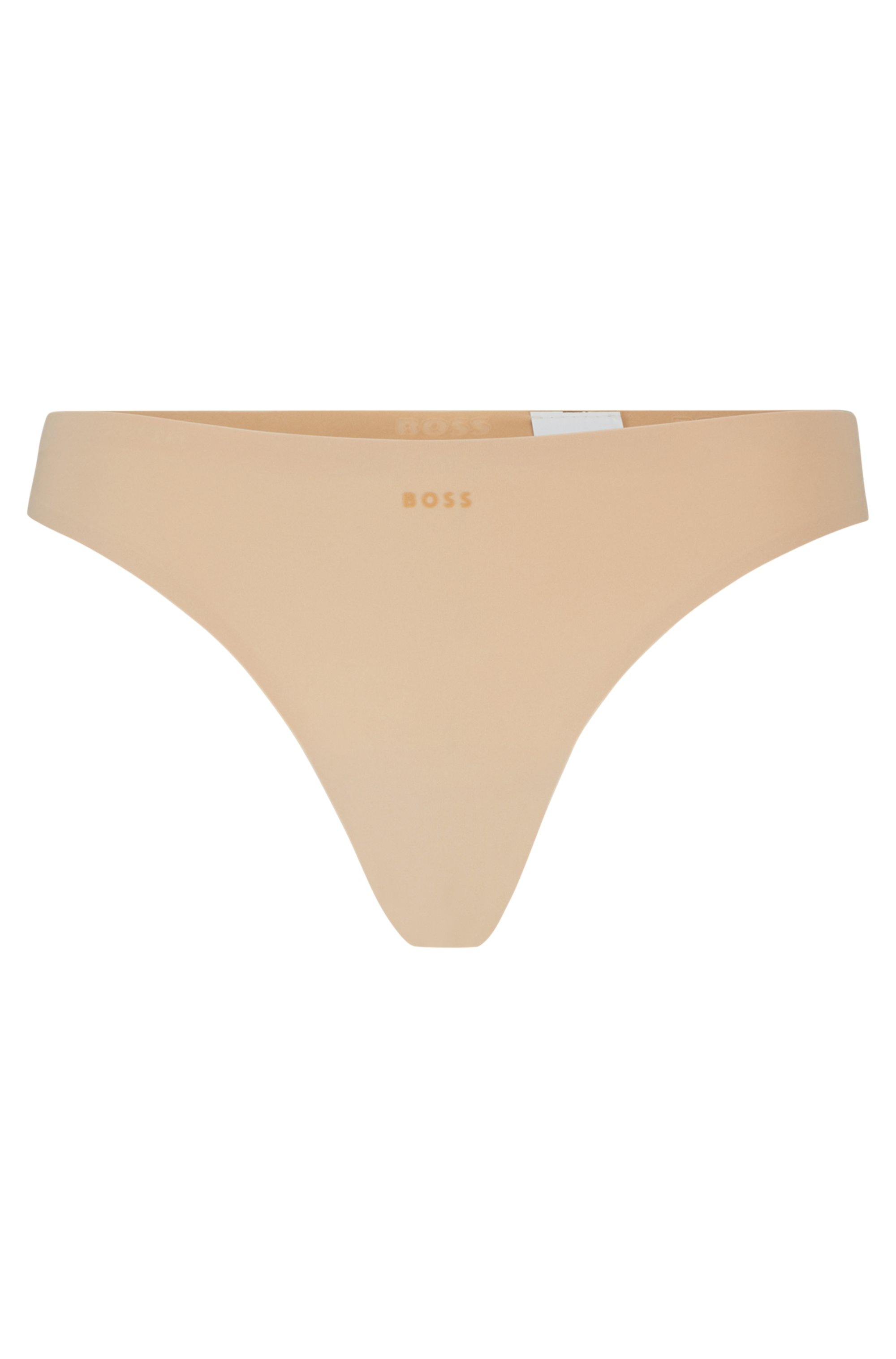 BOSS String »THONG LASER CUT«, mit Logoschriftzug