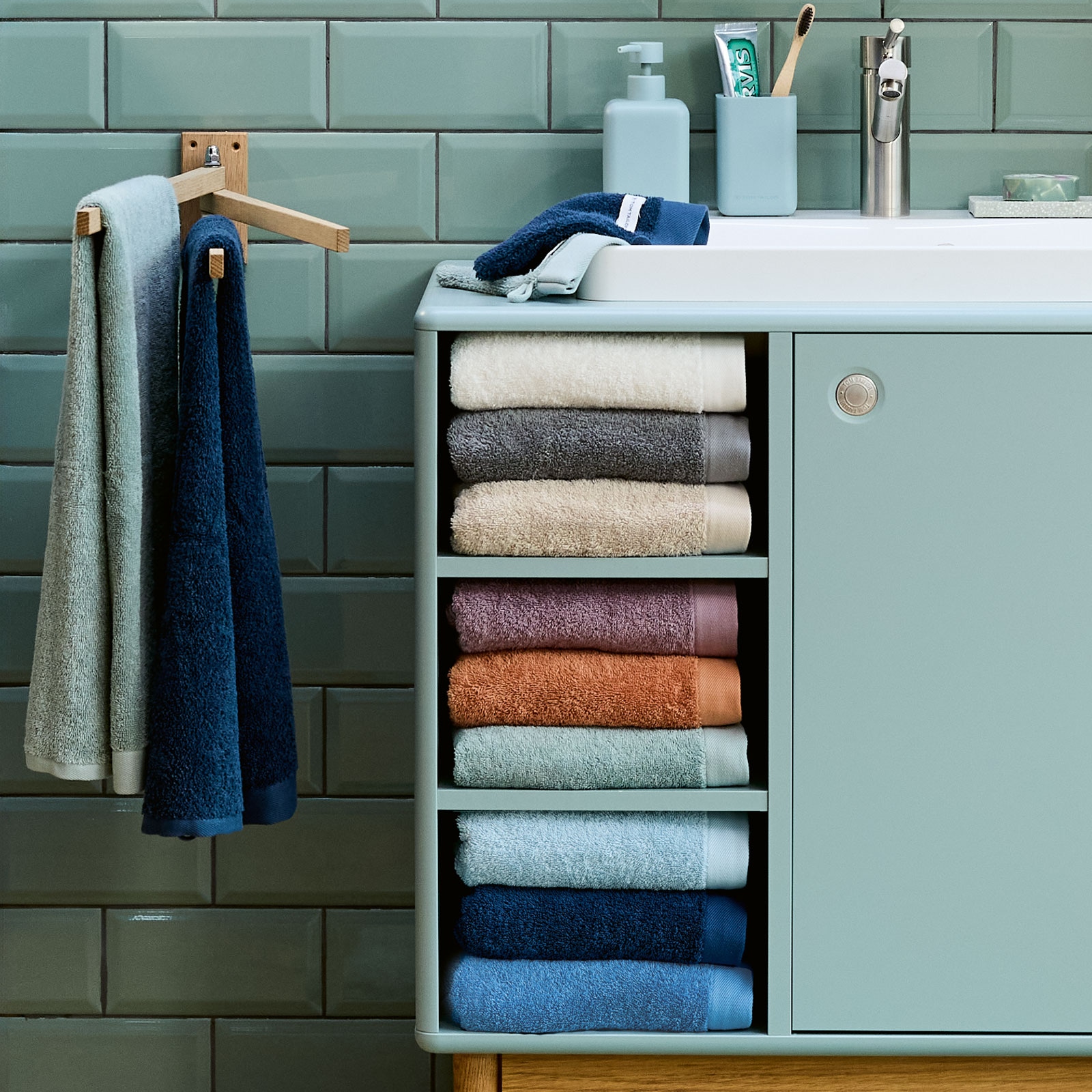 TOM TAILOR HOME Badetuch »Badetuch COLOR BATH«, (1 St., Badetuch 75 x 150 cm)