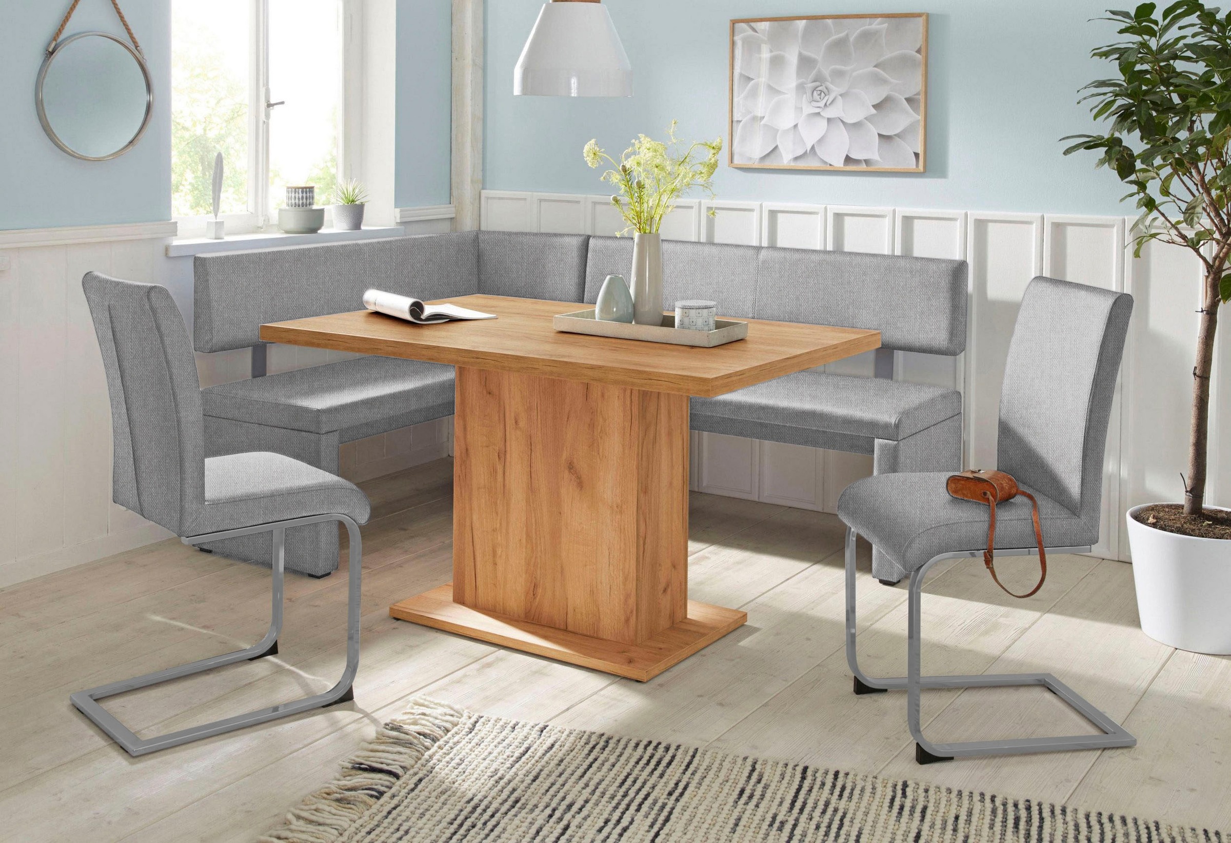 Home affaire Eckbank "Charissa" in 3 Größen, verschiedene Qualitäten günstig online kaufen