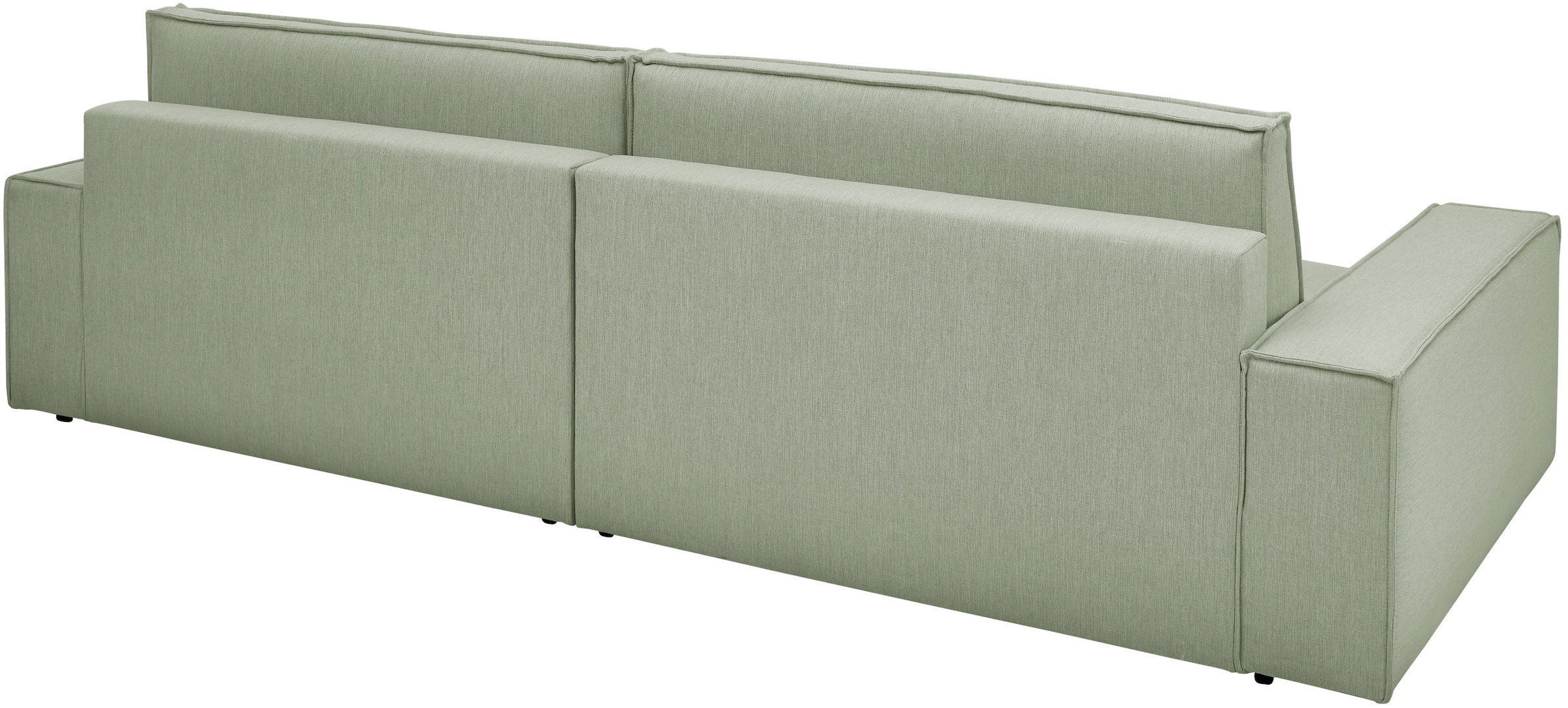 Home affaire Big-Sofa »NEU: SHERWOOD XXL, Big-Sofa (316cm), extra tiefe Sitzfläche 95 cm«, bequemer Sitzkomfort, Cord u. Leinenoptik, Kedernaht