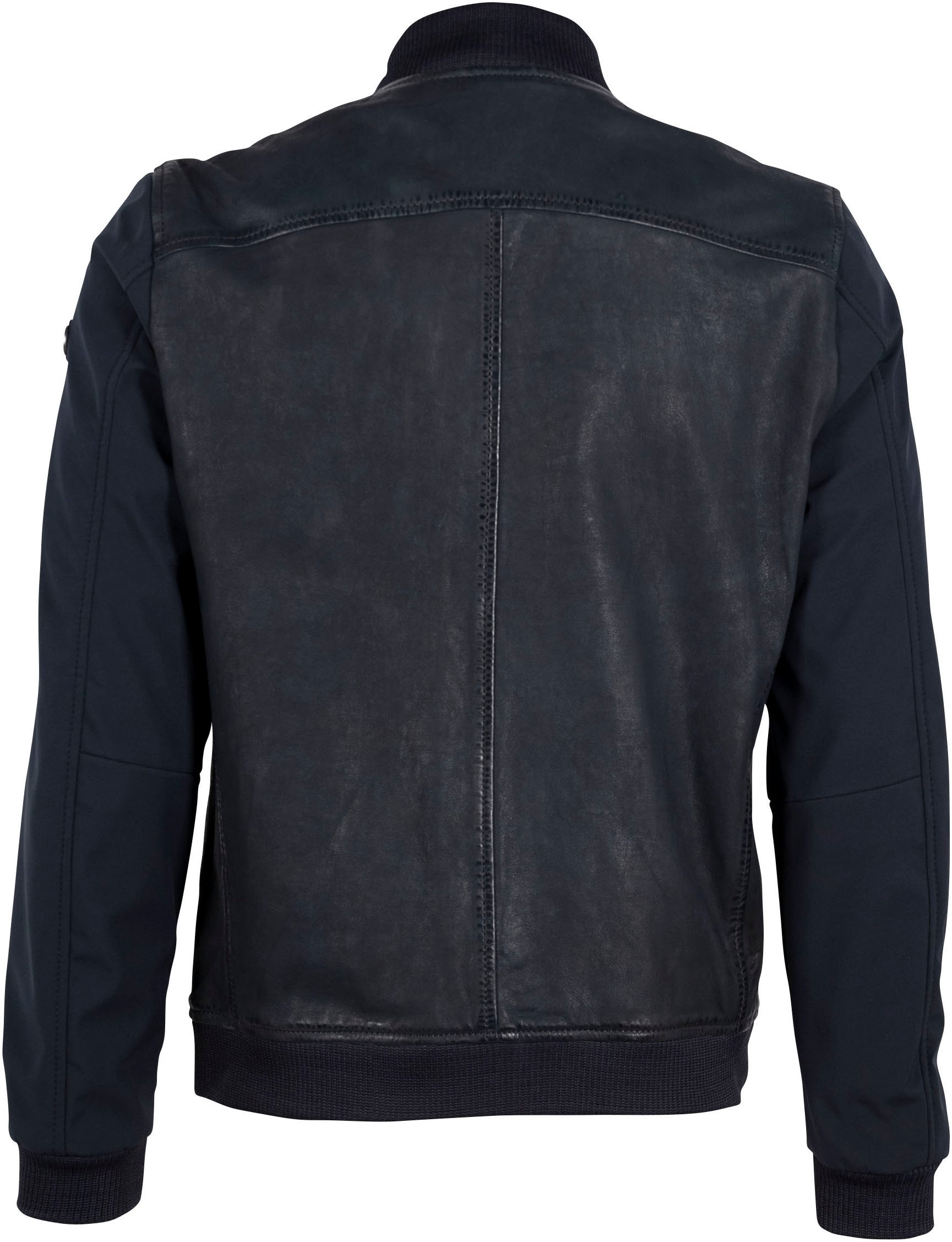 Mauritius Lederjacke »GMHorizan«, mit Ärmel im Hybrid-Style