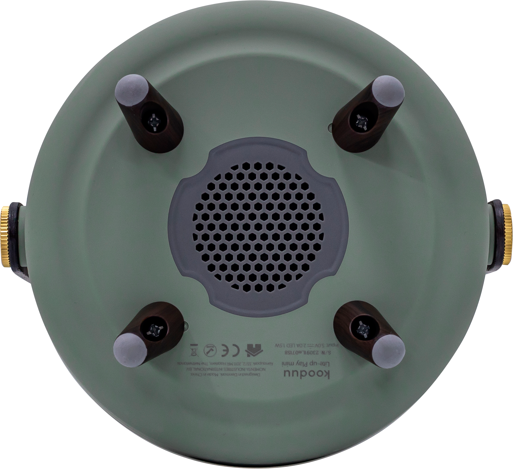 kooduu LED Tischleuchte »Lite-up Play Mini JBL« LED-Modul 1 Stk. Warmweiß LED Dekolicht, Lautsprecherleuchte