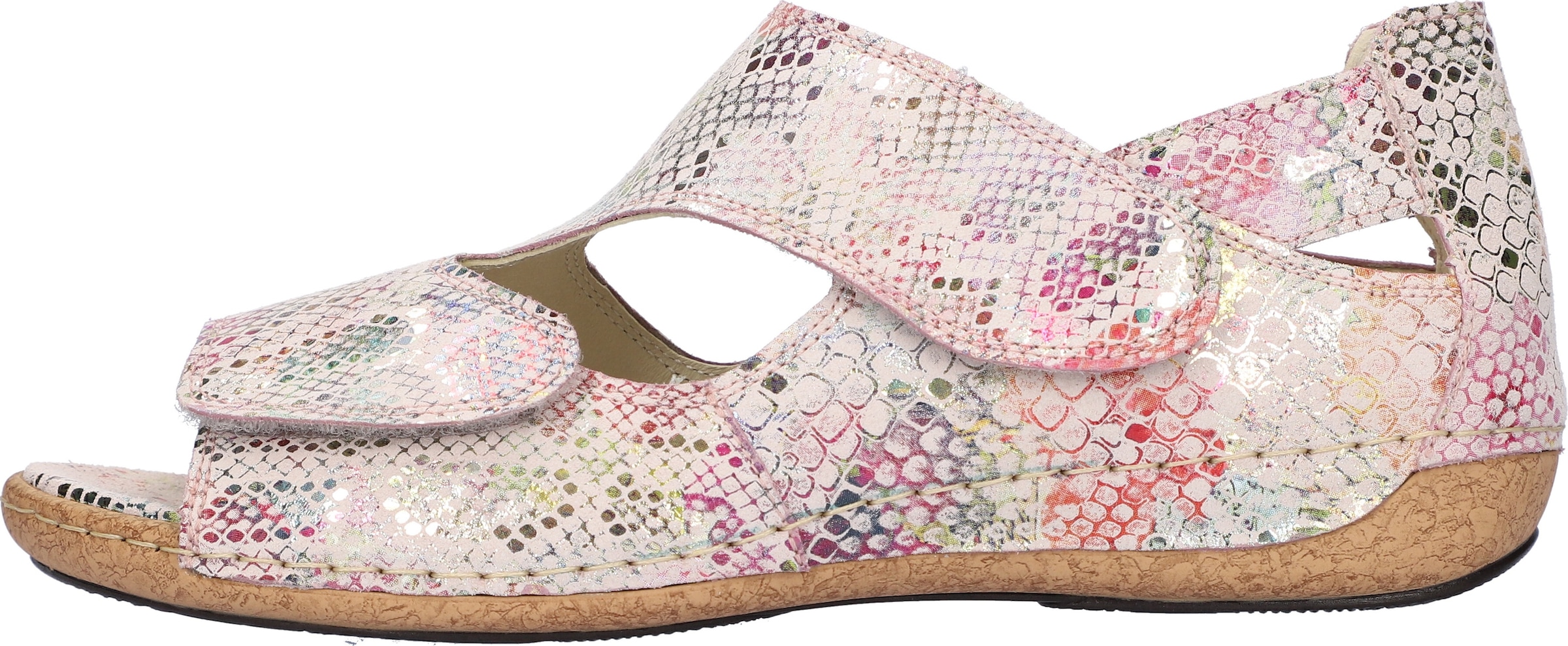 Waldläufer Sandale »Heliett«  , Sommerschuh, Sandalette, Keilabsatz, geschlossene Ferse, H-Weite