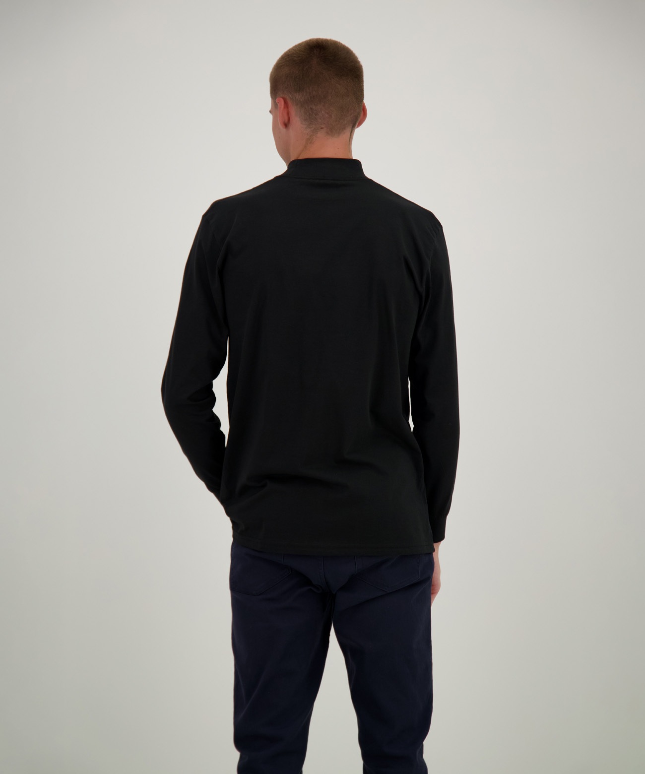 RAGMAN Stehkragenshirt