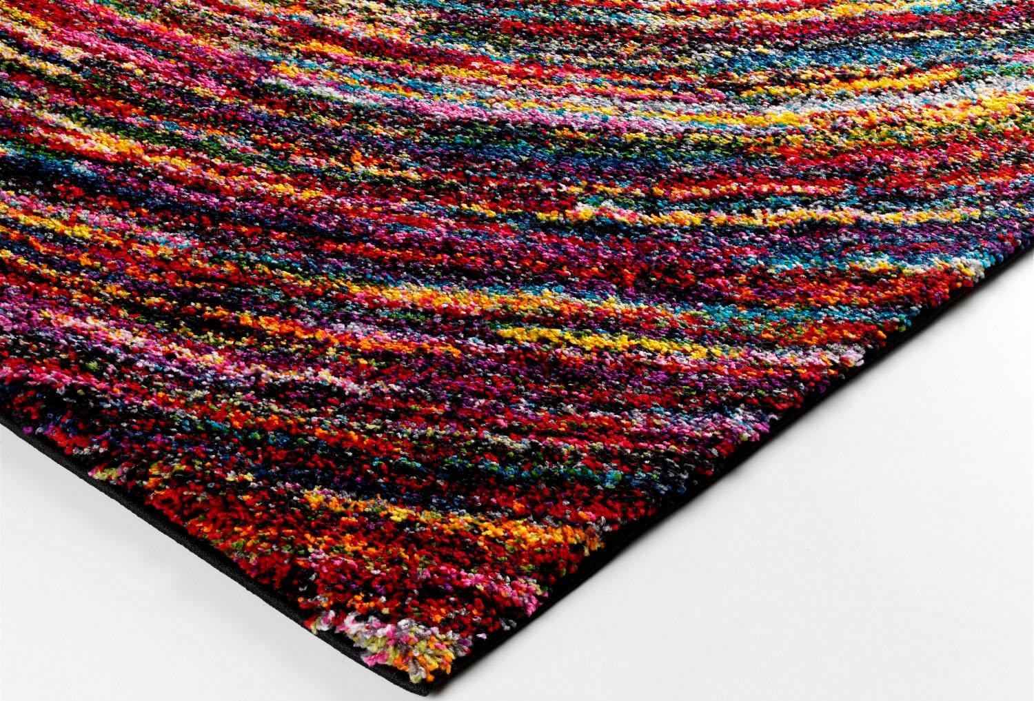 OCI DIE TEPPICHMARKE Hochflor-Teppich »Sixteen Round«, rechteckig, 25 mm Höhe, Wohnzimmer