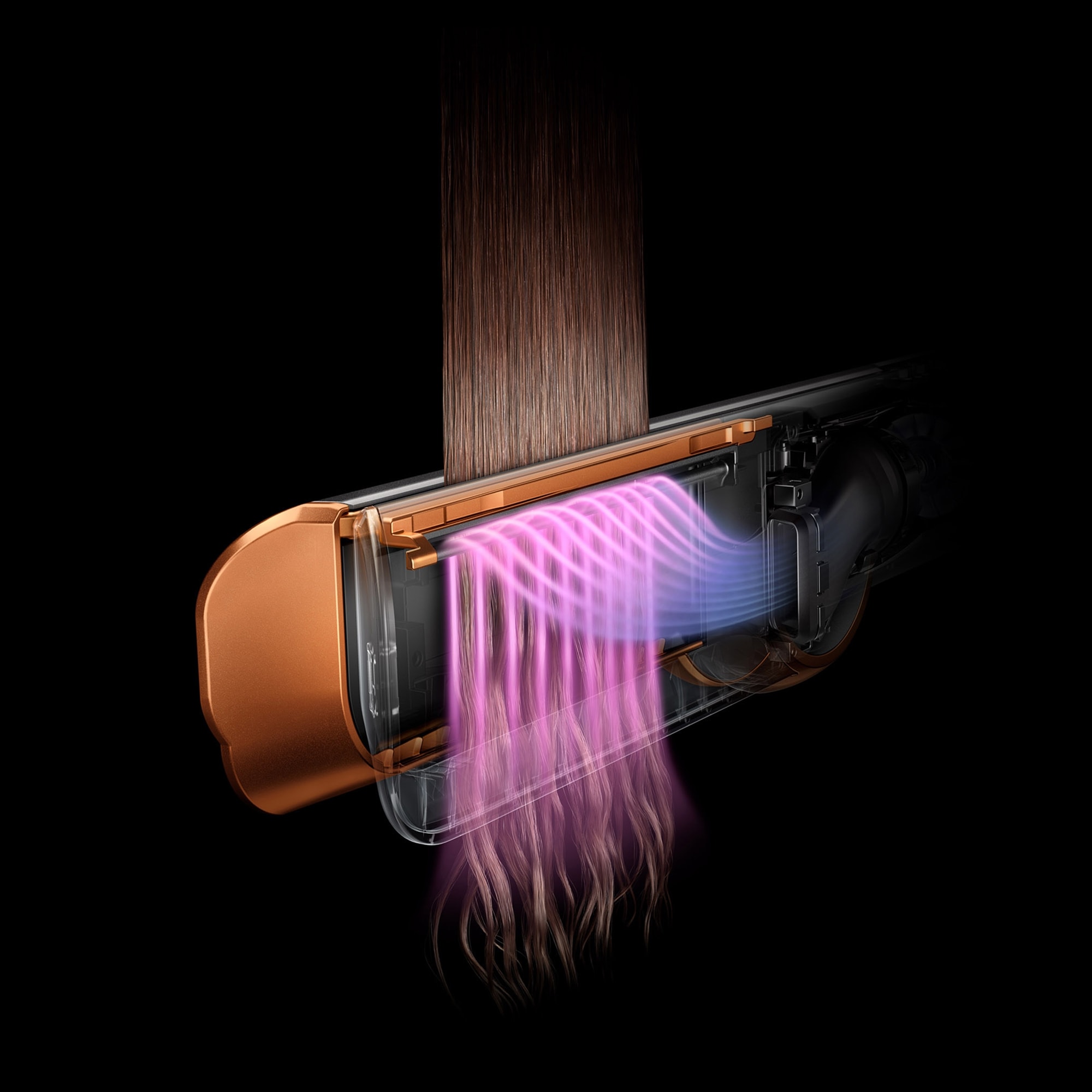 DYSON Glätteisen »Dyson Airstrait Haarglätter« nur mit Luft. Ohne Hitzeschäden.  Ohne Heizplatten