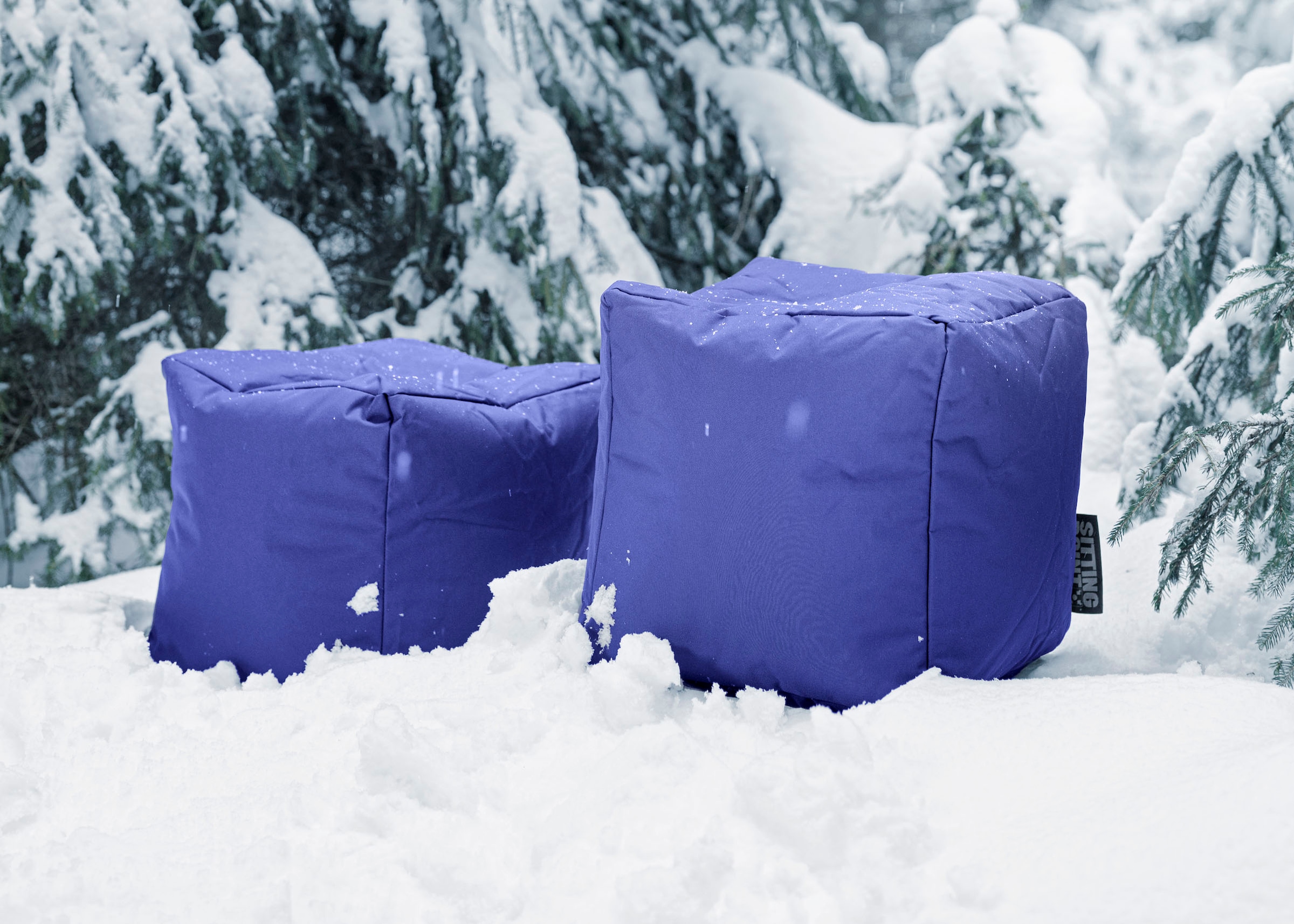 Magma Heimtex Sitzsack »Cube SCUBA«, (1 St.)