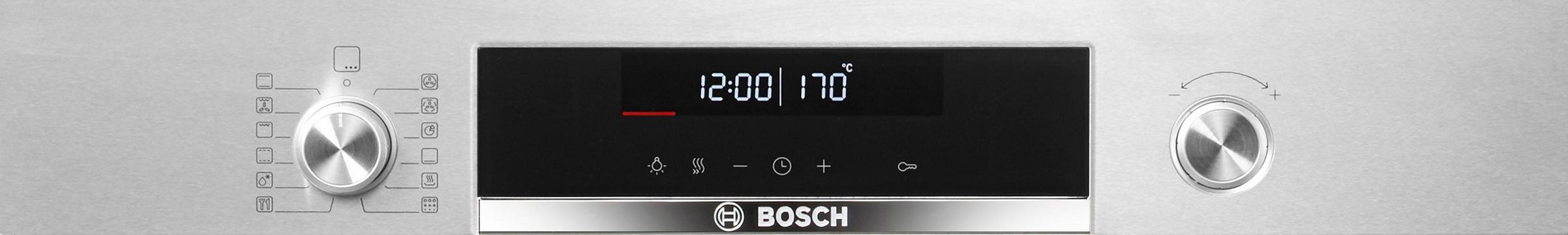 BOSCH Pyrolyse Backofen »HBA578BS0«, Serie 6, HBA578BS0, mit Teleskopauszug nachrüstbar, Pyrolyse-Selbstreinigung